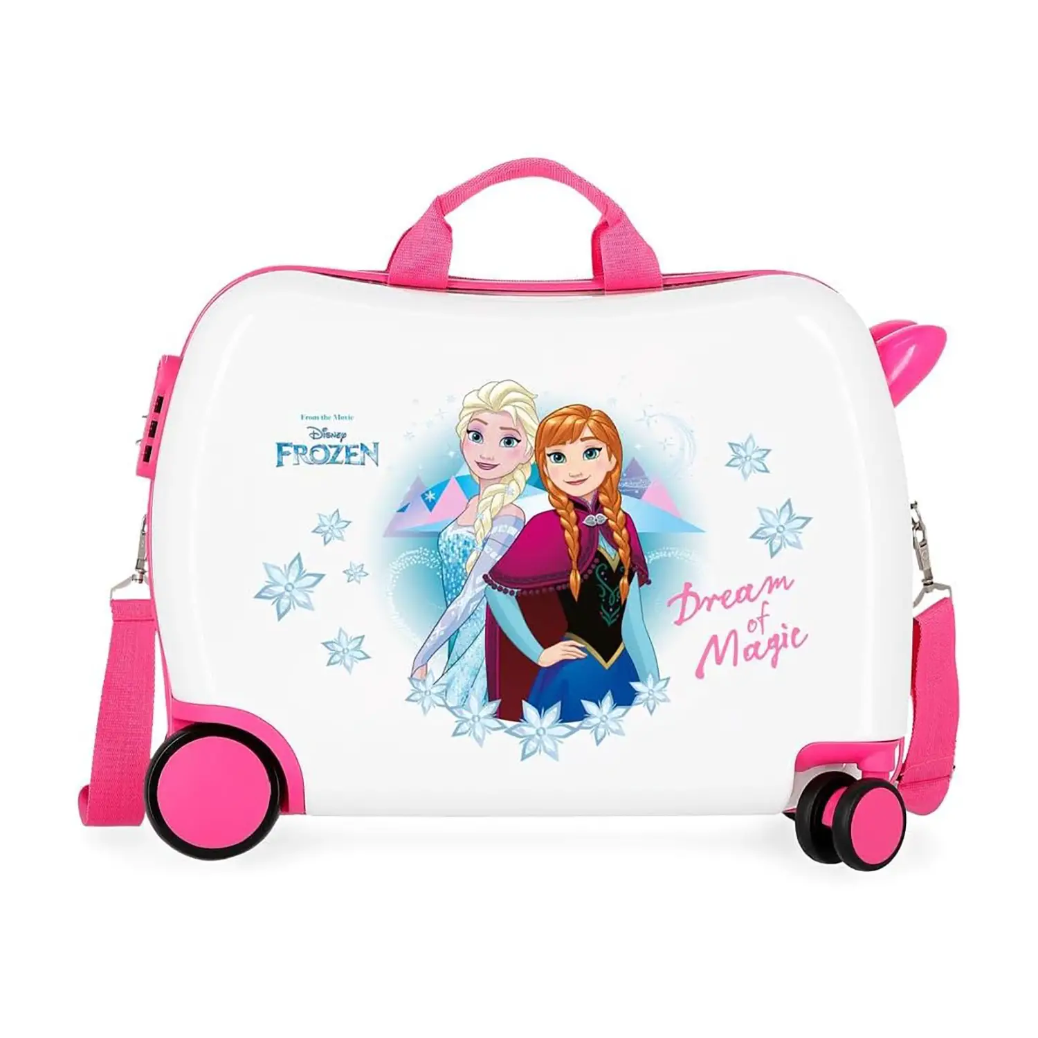 Frozen Dream Of Magic Trolley Cavalcabile Abs 4 Ruote - valige e borse da viaggio