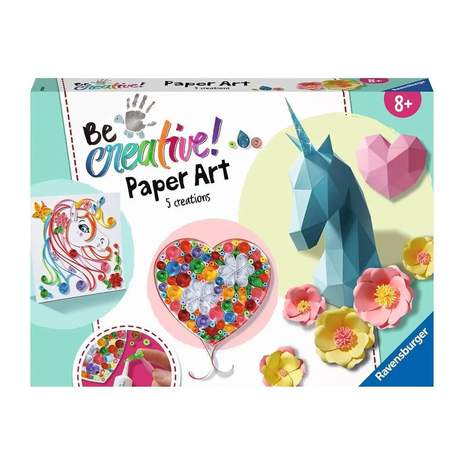 Be Creative Maxi: Paper Art Unicorn - creatività