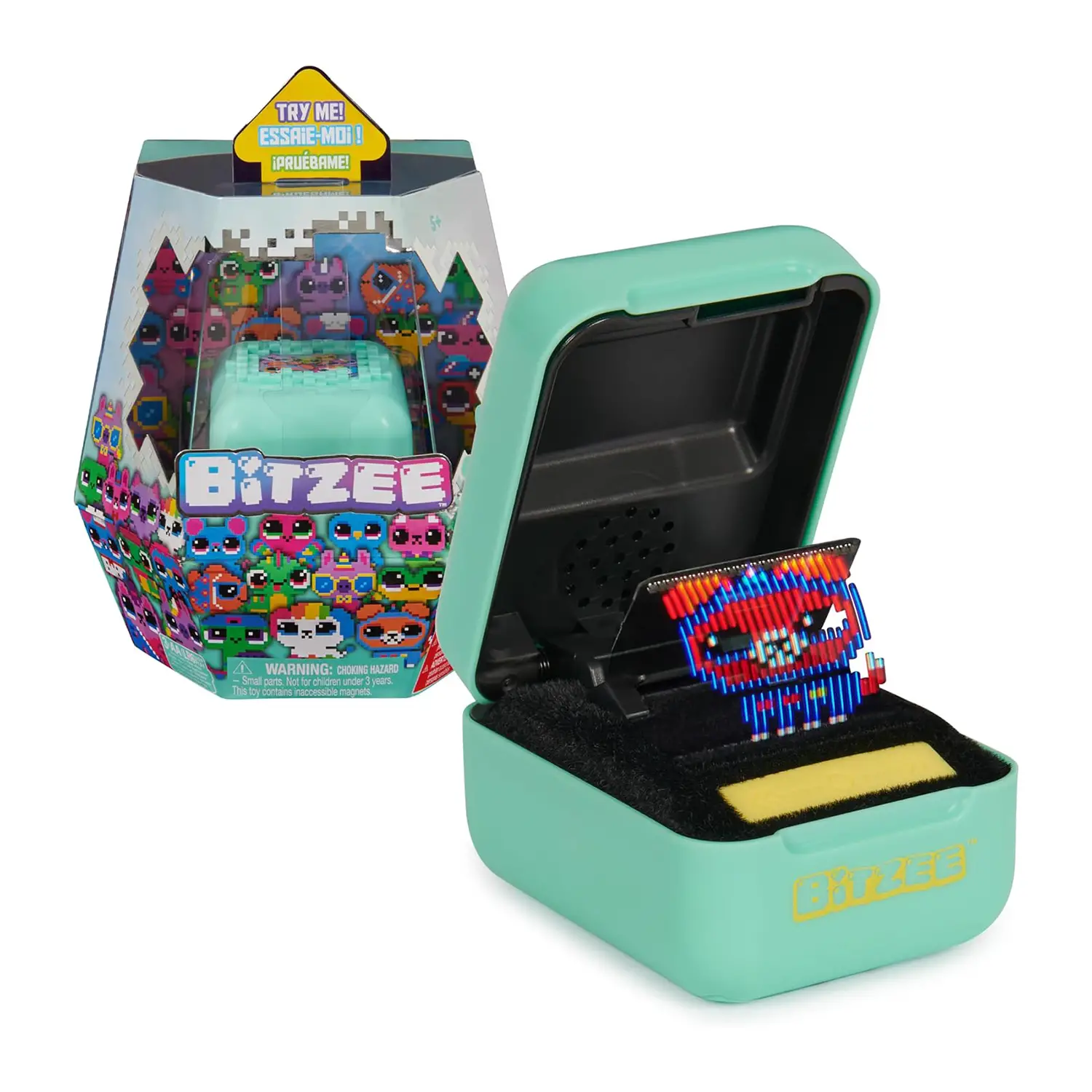 Bitzee Il Cucciolo Interattivo E Digitale Verde Acqua - giochi elettronici
