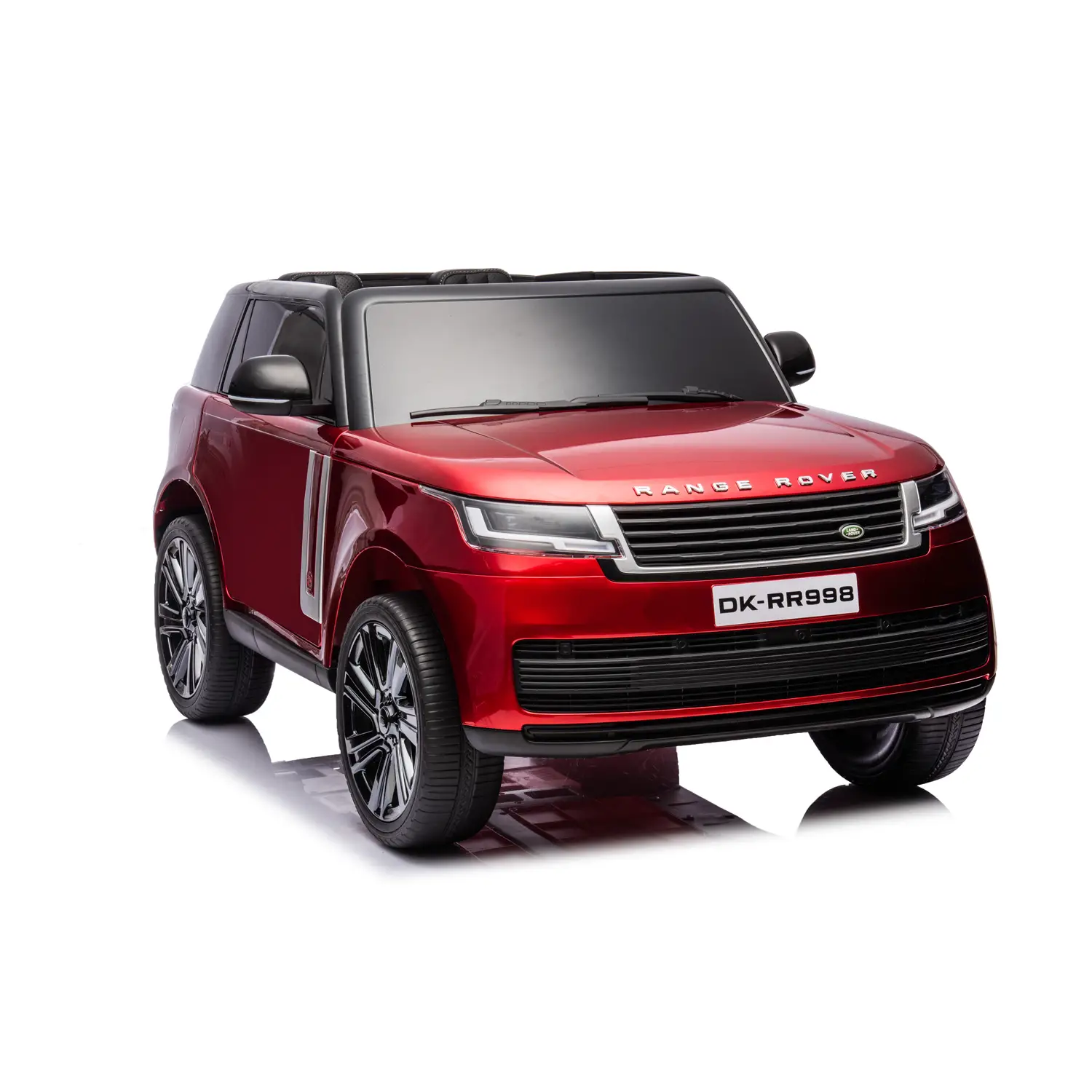 Auto Elettrica Macchina per Bambini 12V Range Rover Rosso Memphis - auto