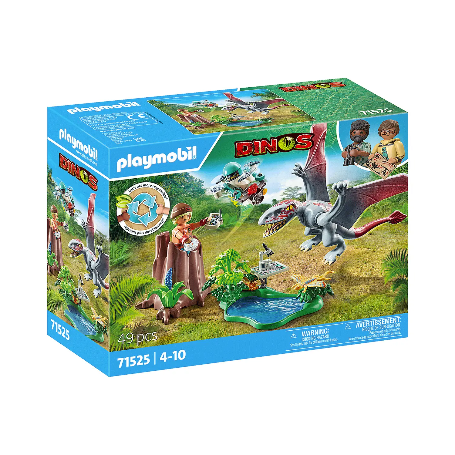 Playmobil Alla Ricerca del Dimorphodon 71525 - playmobil