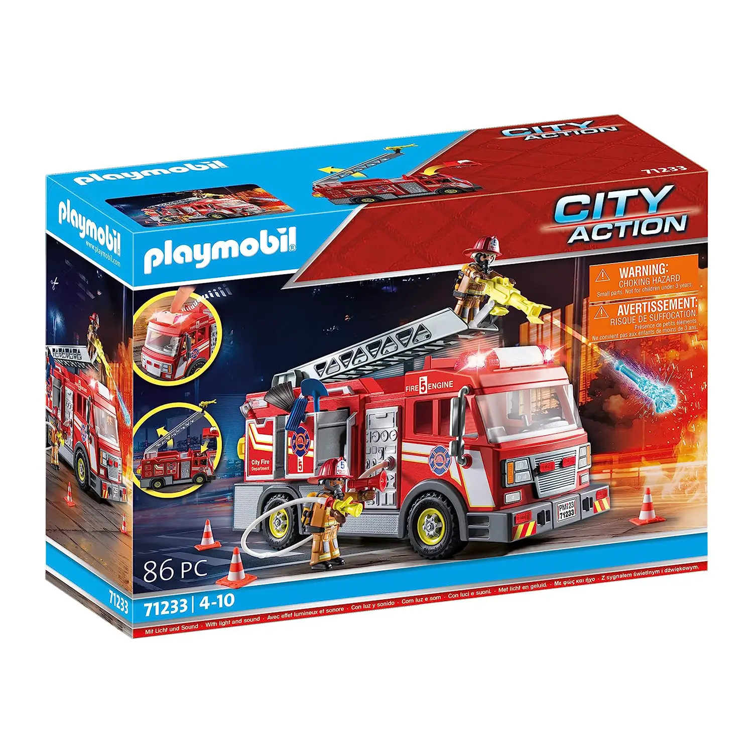 Playmobil Camion Dei Pompieri 71233 - playmobil