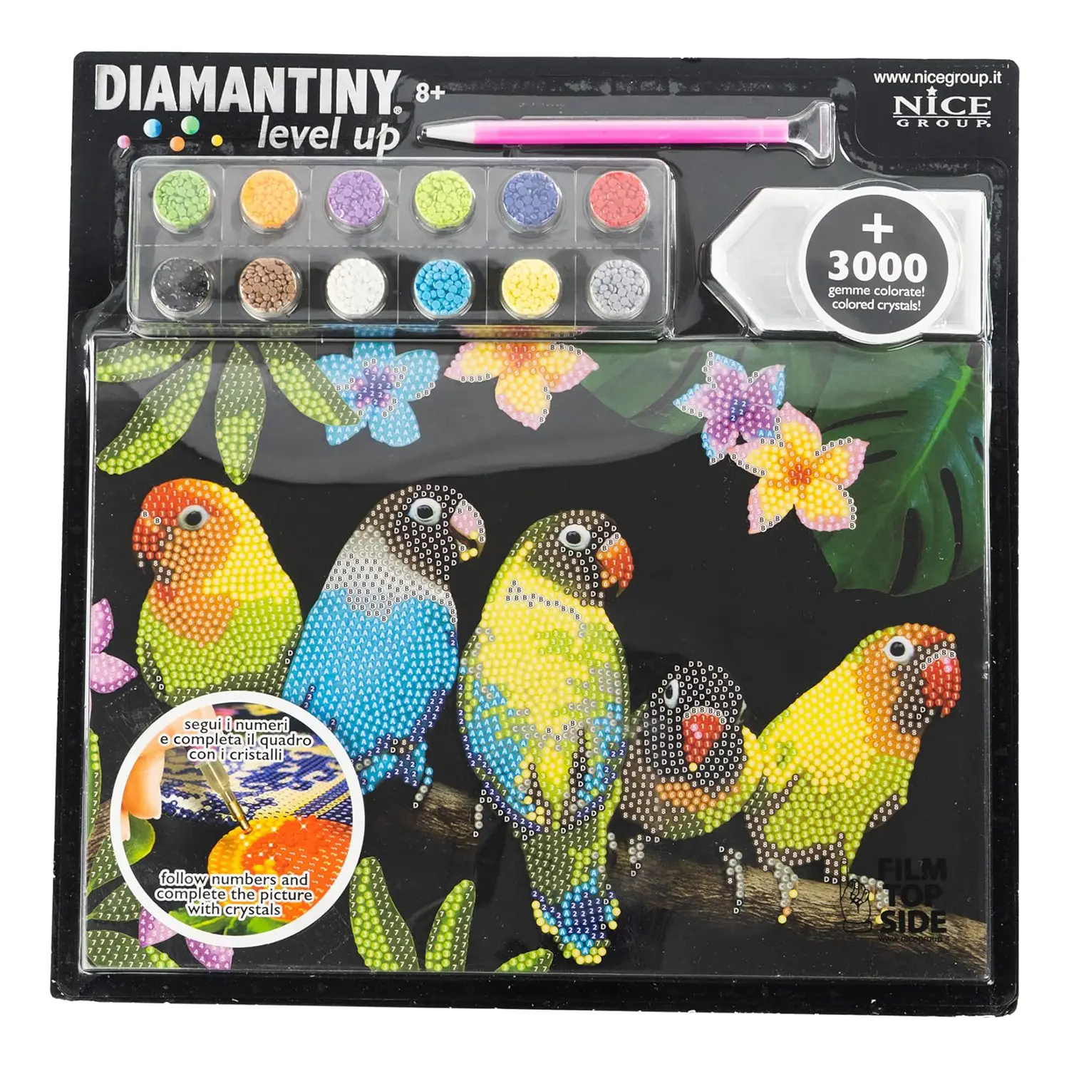 Diamantiny Level Up Uccellini - creatività