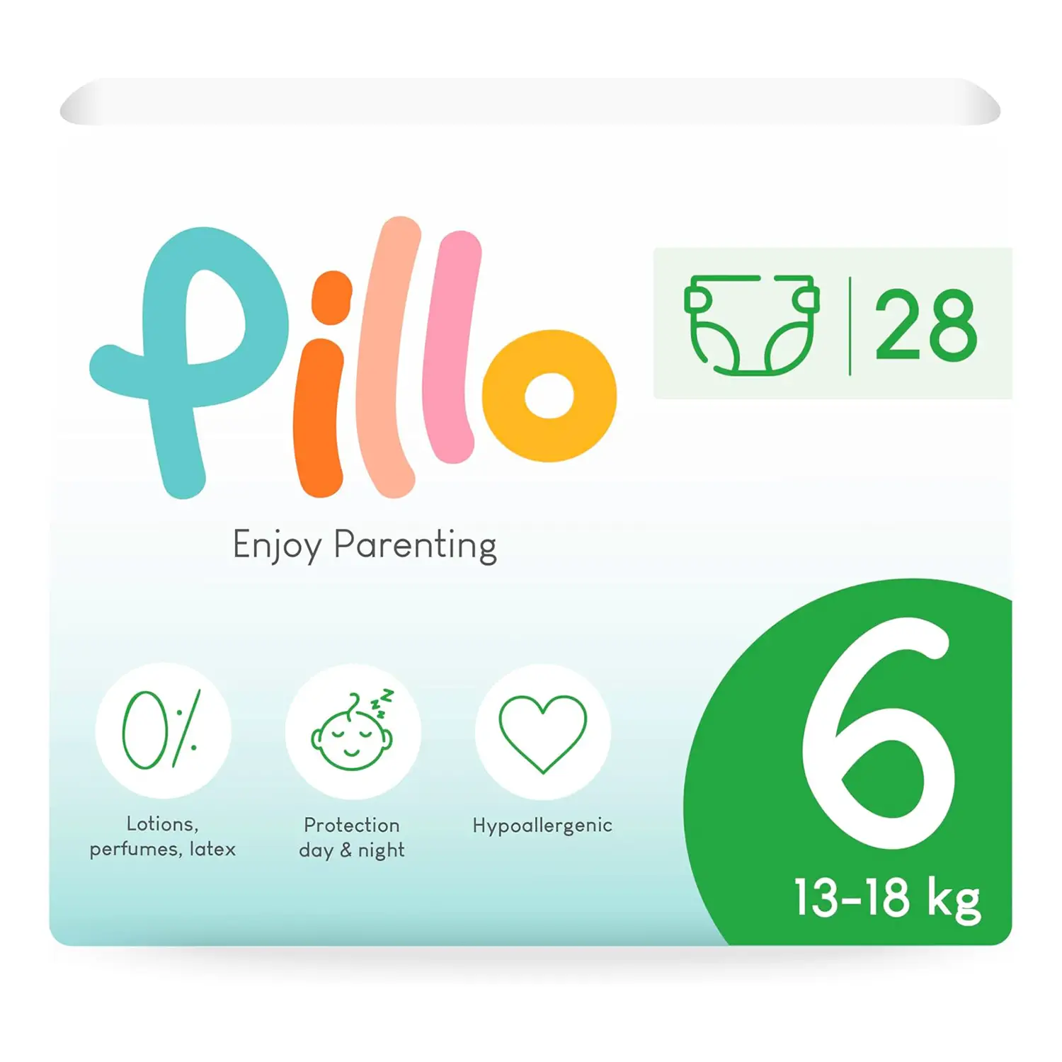 Pannolini Pillo Enjoy Taglia 6 XL (13-18 kg) - Confezione da 28 Pezzi - pannolini e salviettine