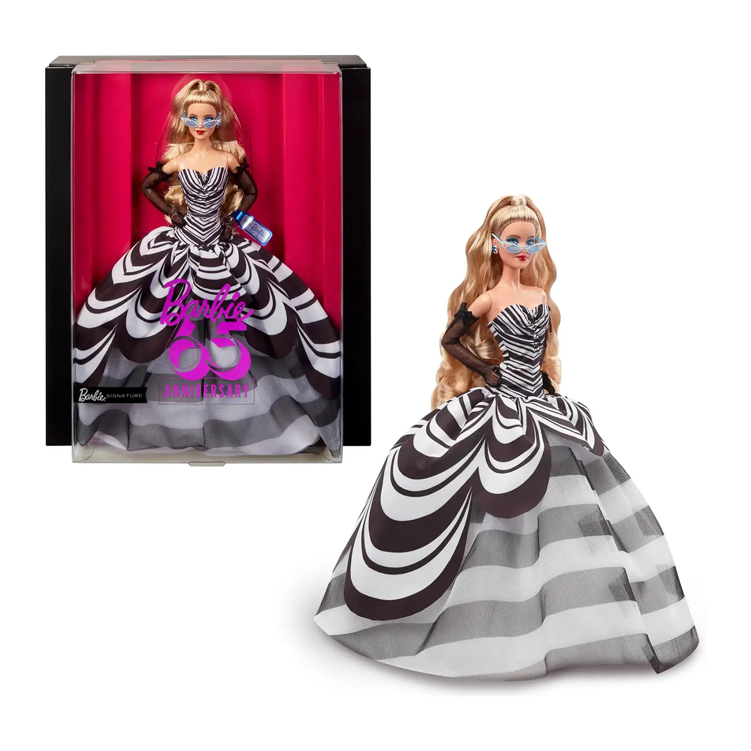 Barbie Signature 65° Anniversario - Bambola Glamour - collezionabili bambina