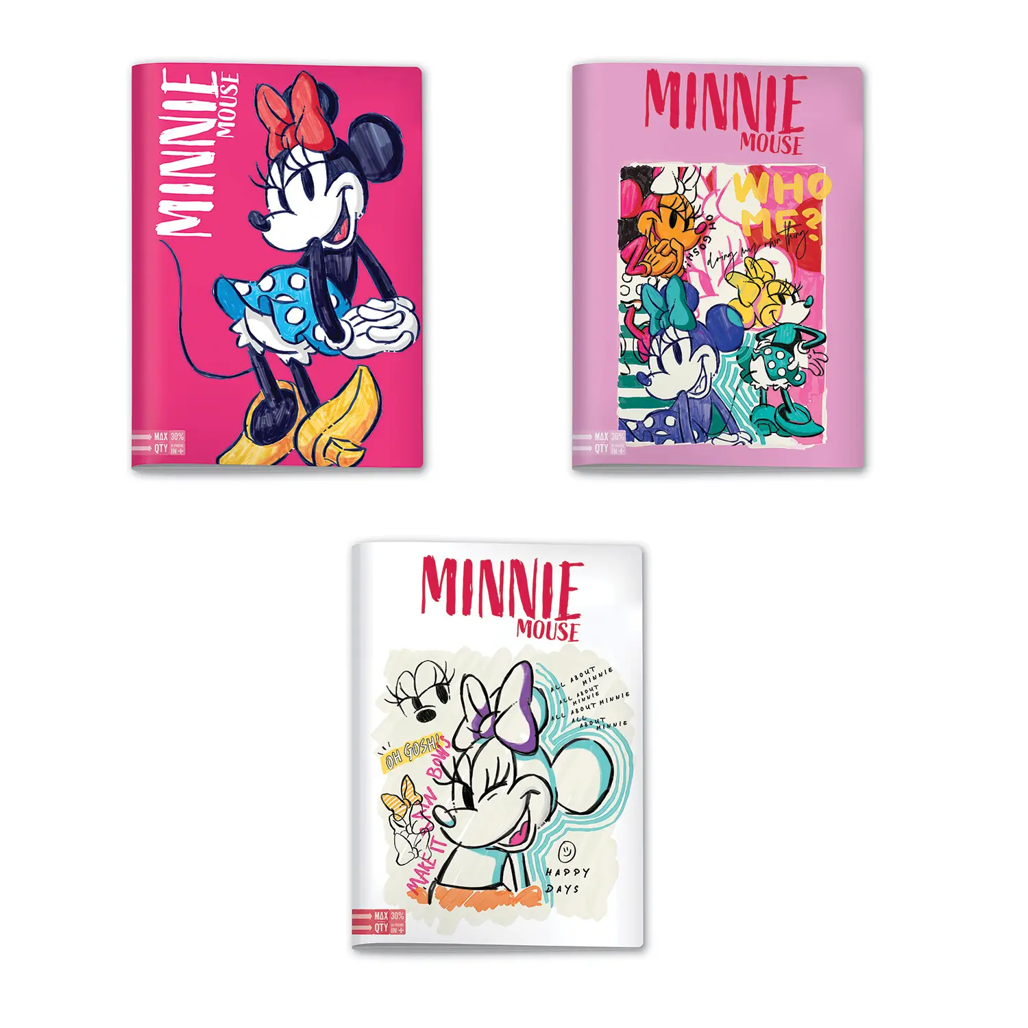 Minnie Quaderno A4 Maxi 96/100 Rigatura B - Cancelleria varia