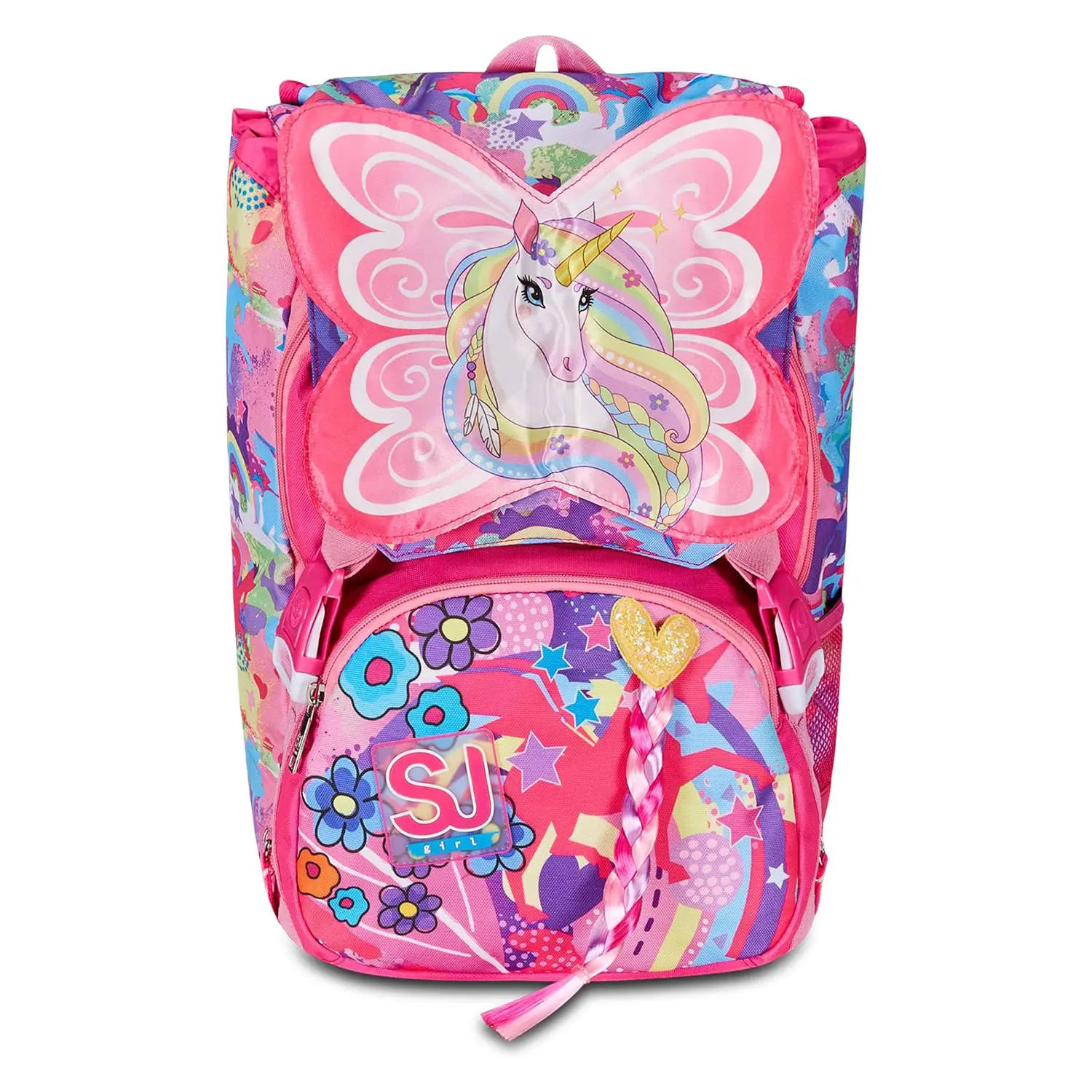 Sj Gang Unibraid Zaino Scuola Sdoppiabile Big - zaini scuola