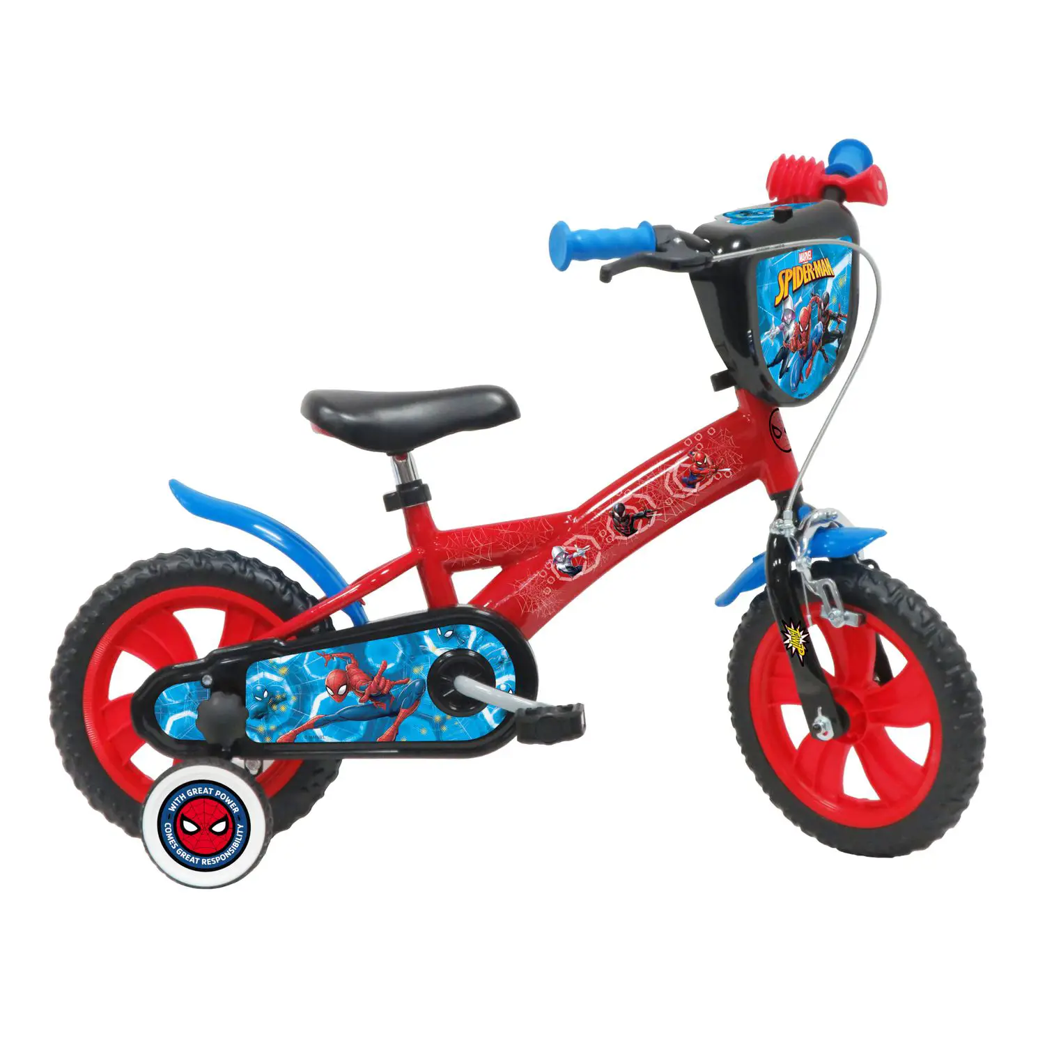 Bicicletta 12 Pollici Spiderman, Bici per Bambini 2-4 anni - biciclette bambini