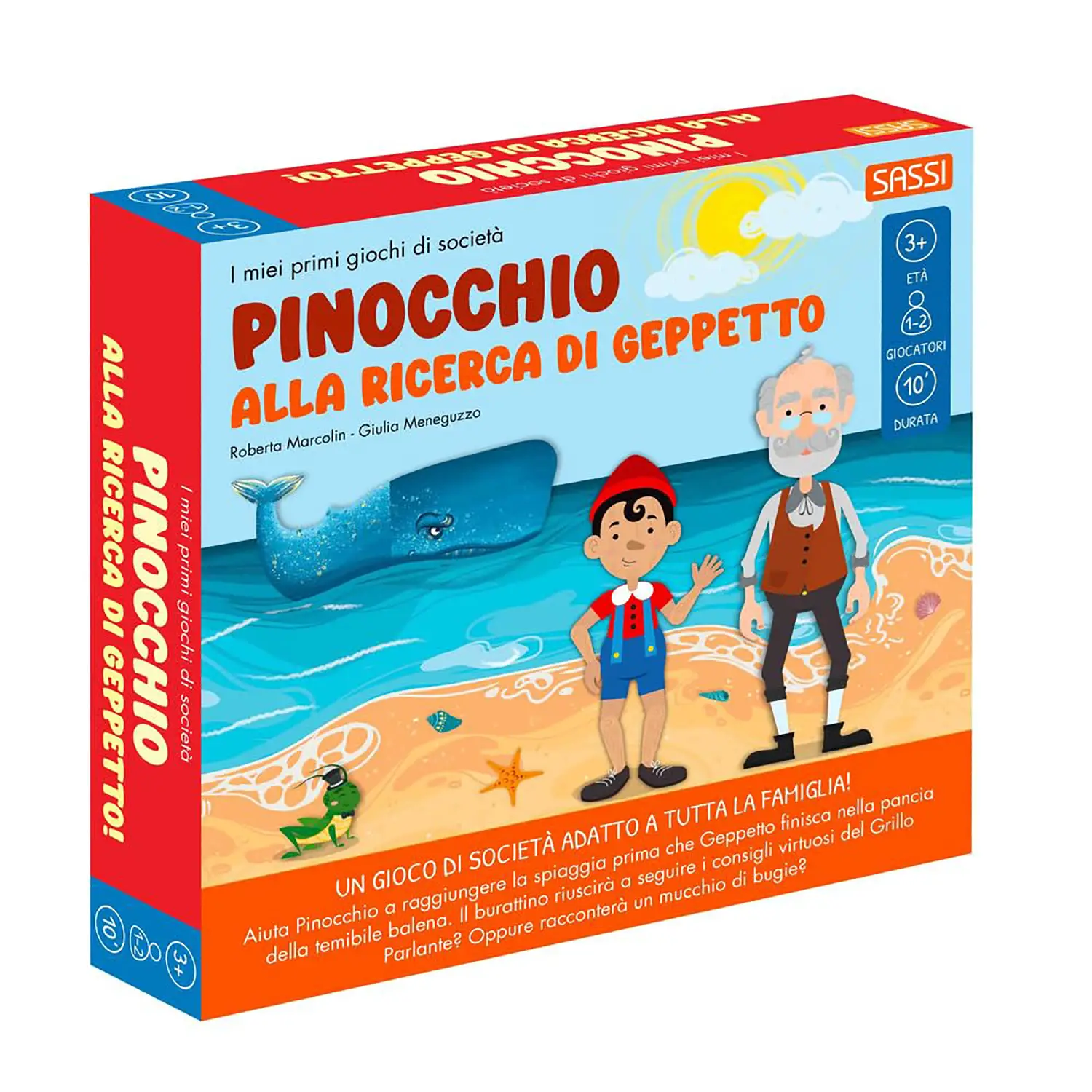 I Miei Primi Giochi Di Società Pinocchio Alla Ricerca Di Geppetto - Prima biblioteca