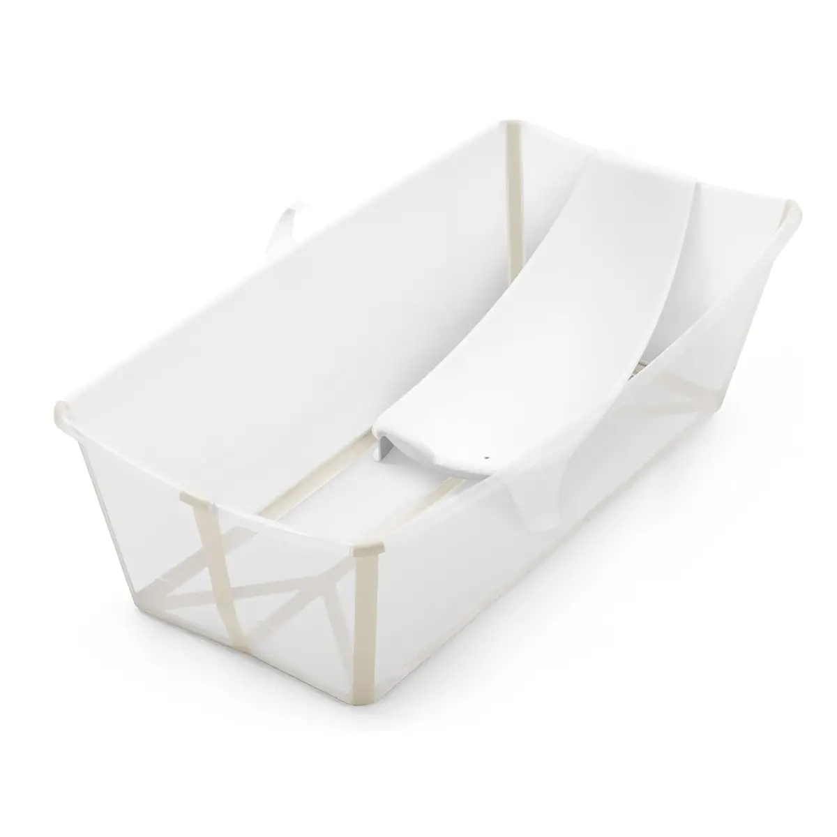 Vaschetta Bagnetto Flexibath Xl Sandy Beige Con Newborn Incluso - vasche