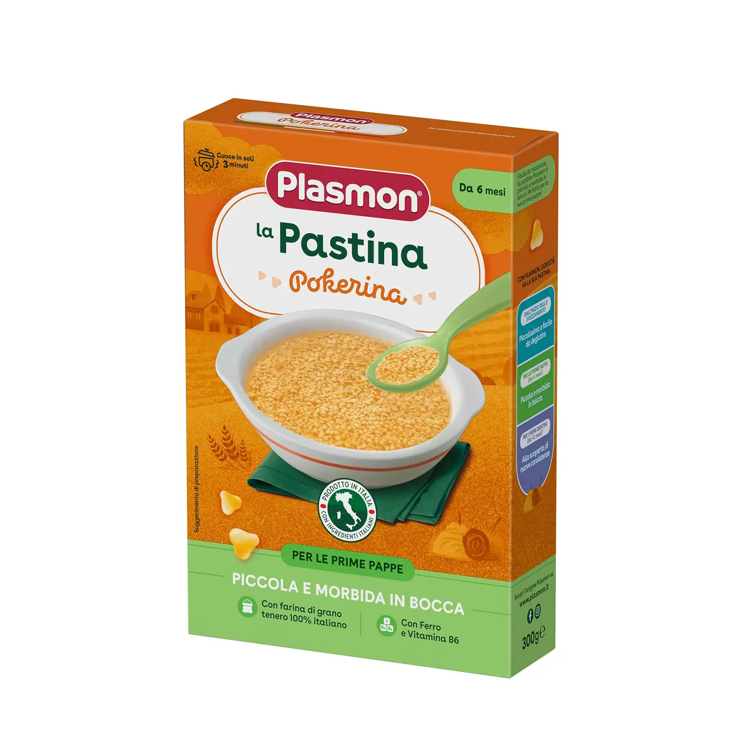 Pastina Plasmon Pokerina Gr 300 - pastine