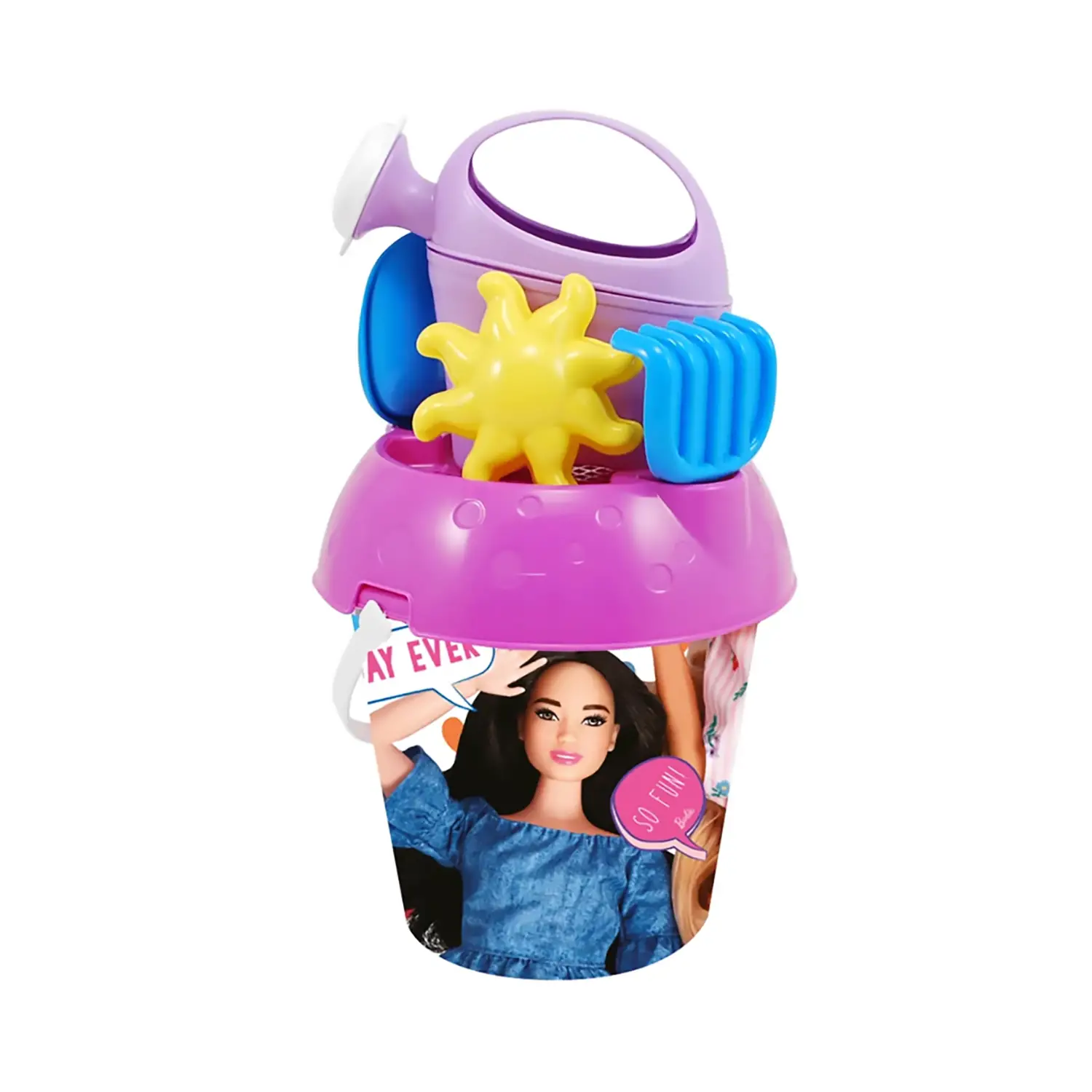 Barbie - Secchiello D18 Con Innaffiatoio - estivo mare