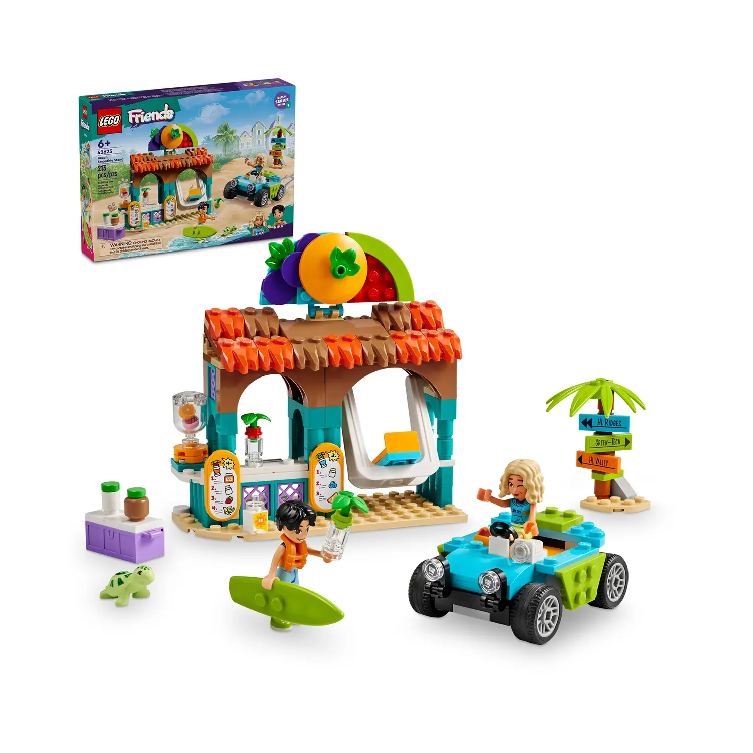 Lego Friends - Bancarella Dei Frullati sulla Spiaggia 42625 - lego