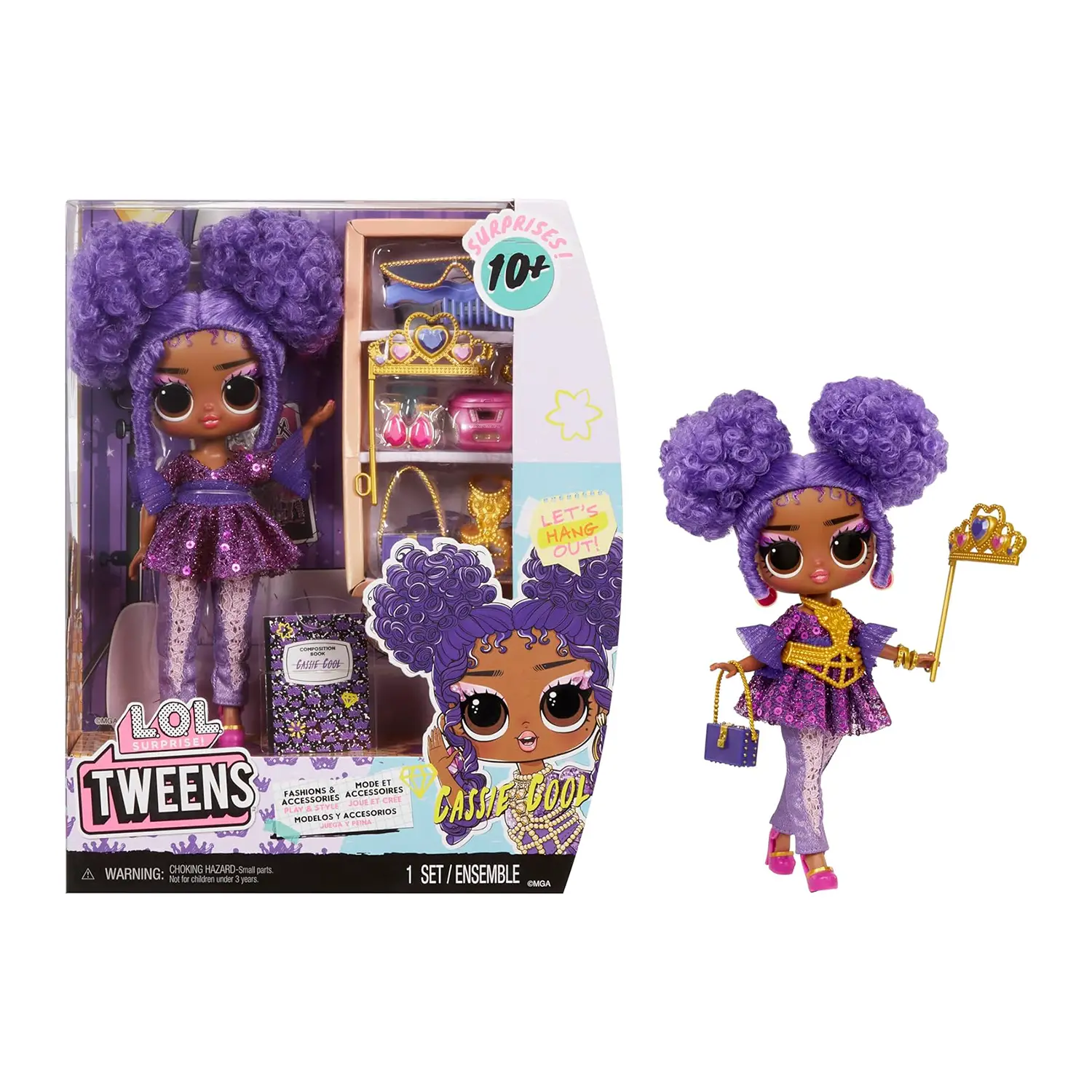 L.o.l. Surprise Tweens Core Doll - Cassie Cool - collezionabili bambina