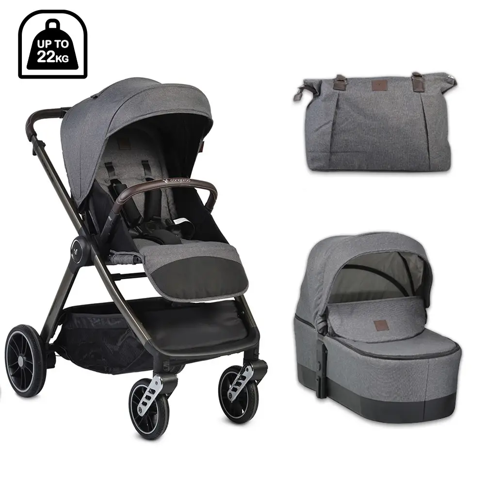 Passeggino Macan 2in1 Grey - passeggini