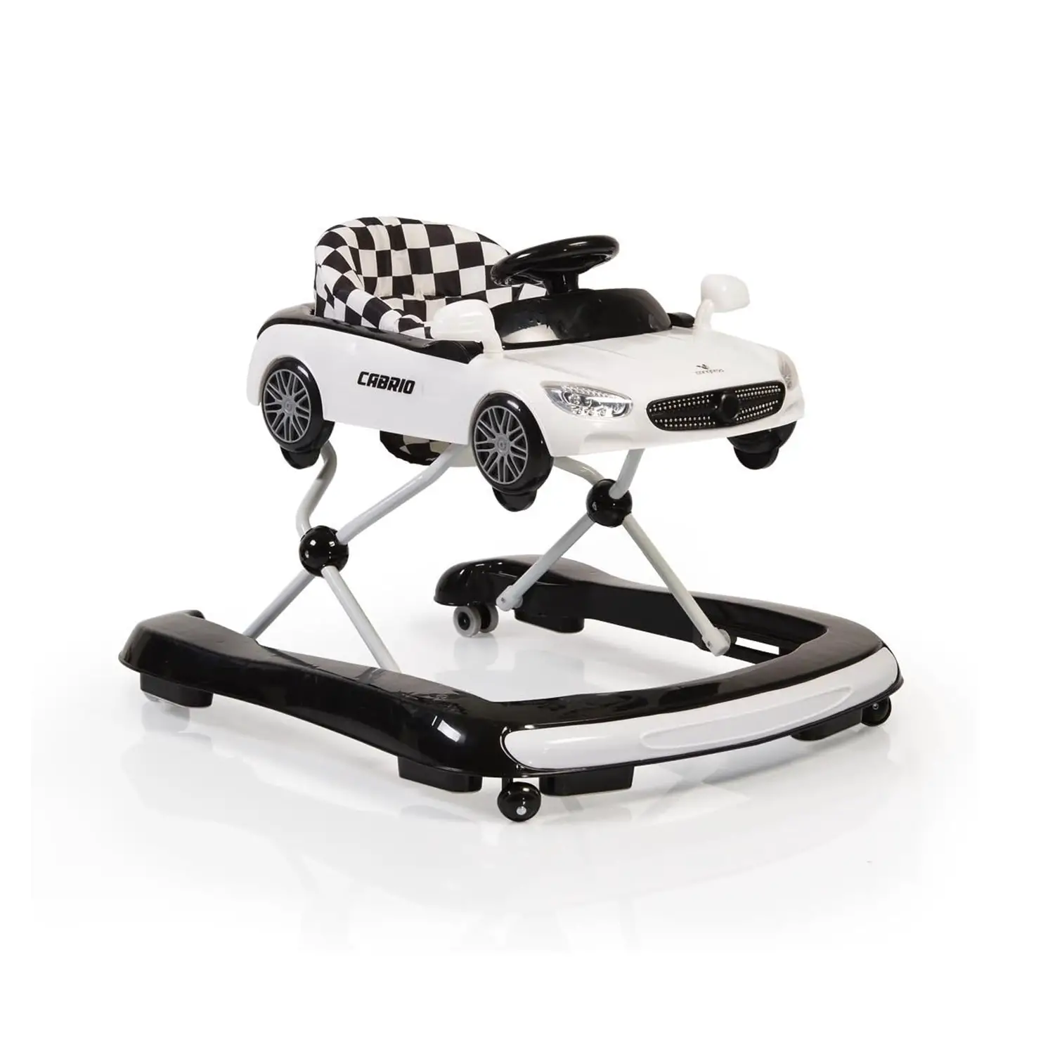 Girello Cabrio 2in1 Bianco - girelli