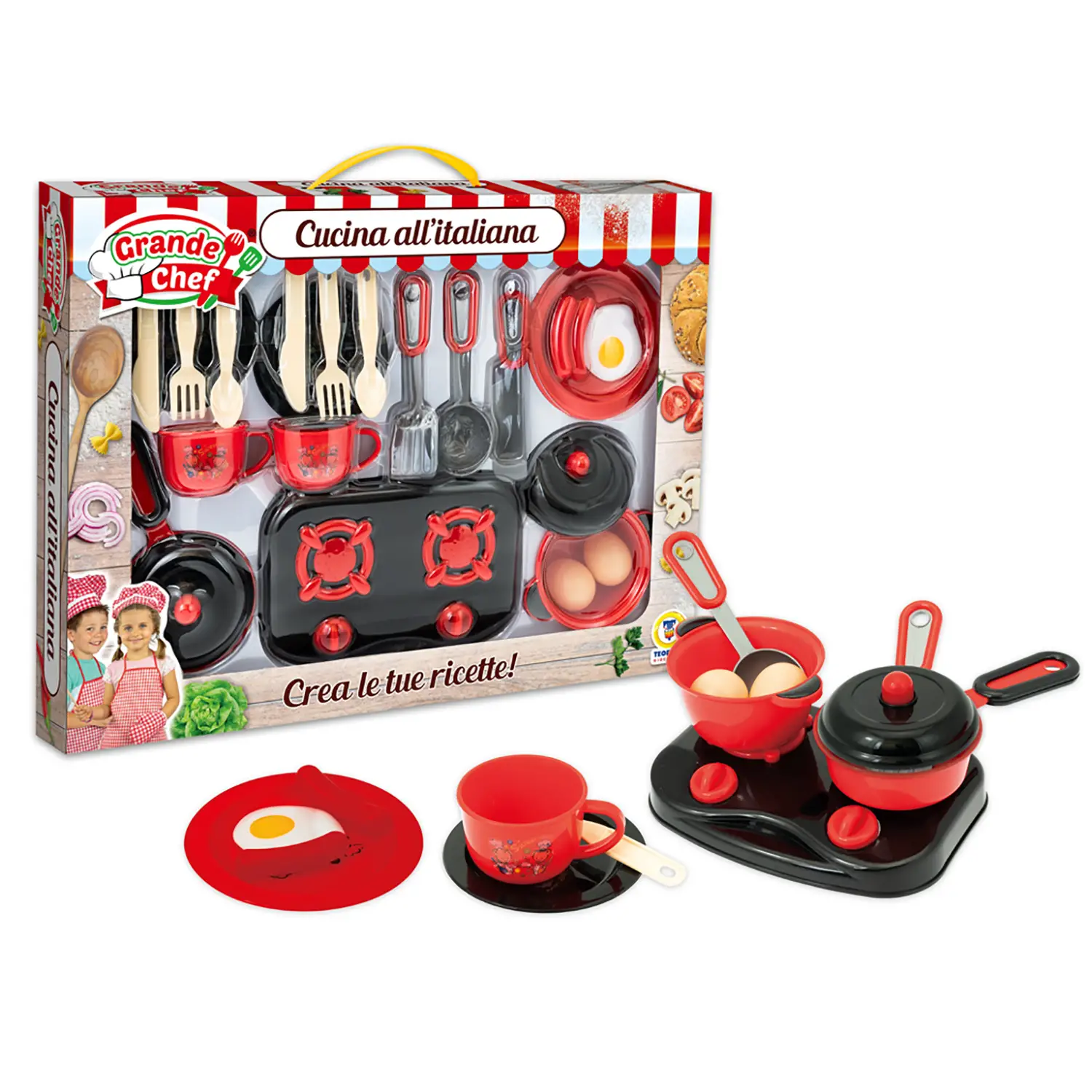 Grande Chef - Set Pentoline Con Fornell - Professioni e mestieri