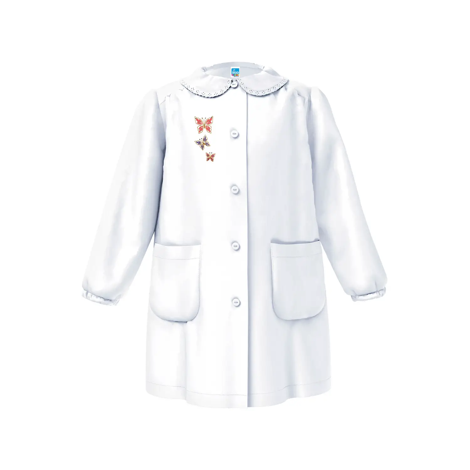 Grembiule Bambina Scuola 4068 Bianco 12 Anni - grembiuli scolastici