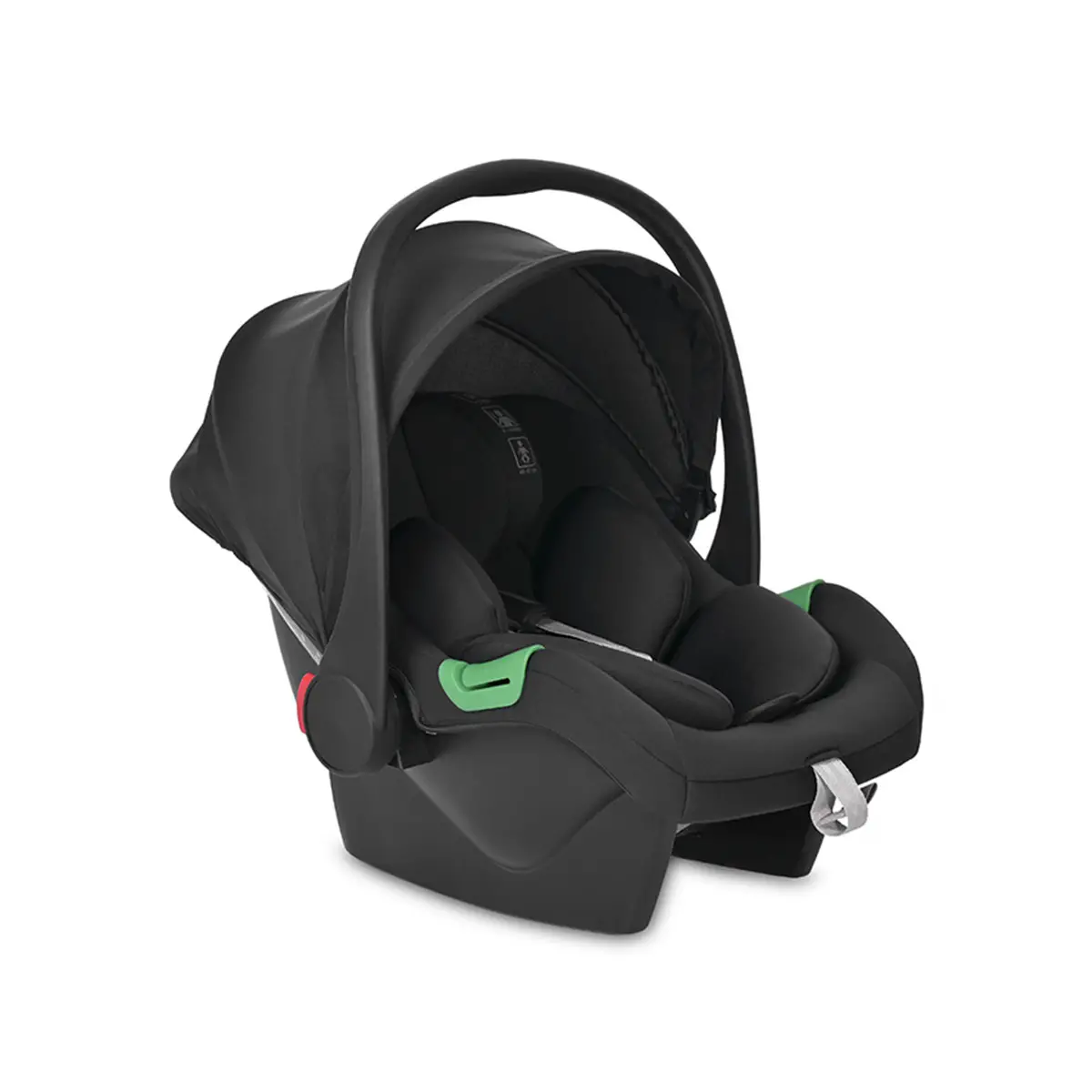 Seggiolino Auto Spirit Black Jasper Gr.0+ 40-87cm - neonati 40-87 cm (0-1 anno)