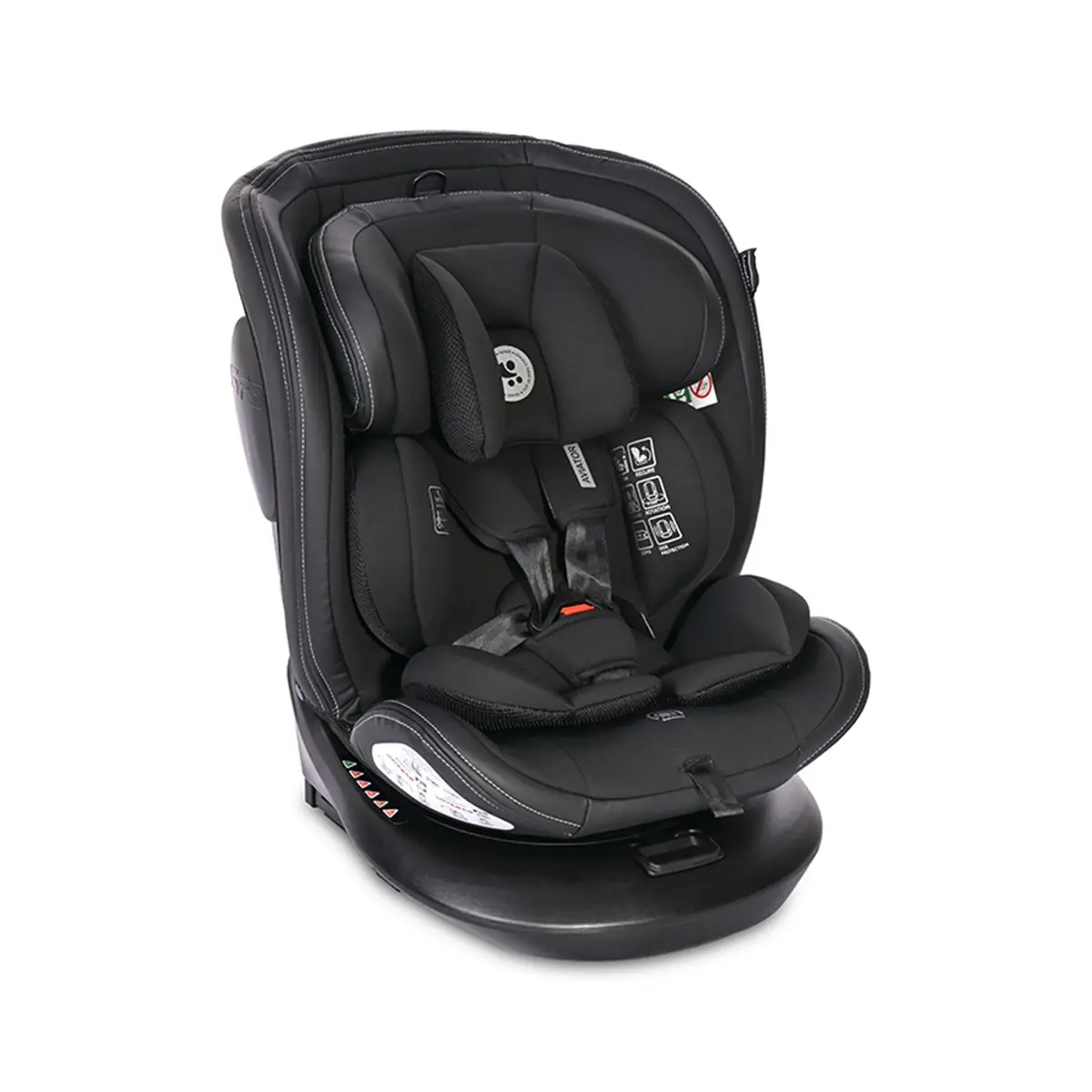 Seggiolino Auto Aviator I-size Black Jasper 40-150cm - bambini 40-150 cm (0-12 anni)