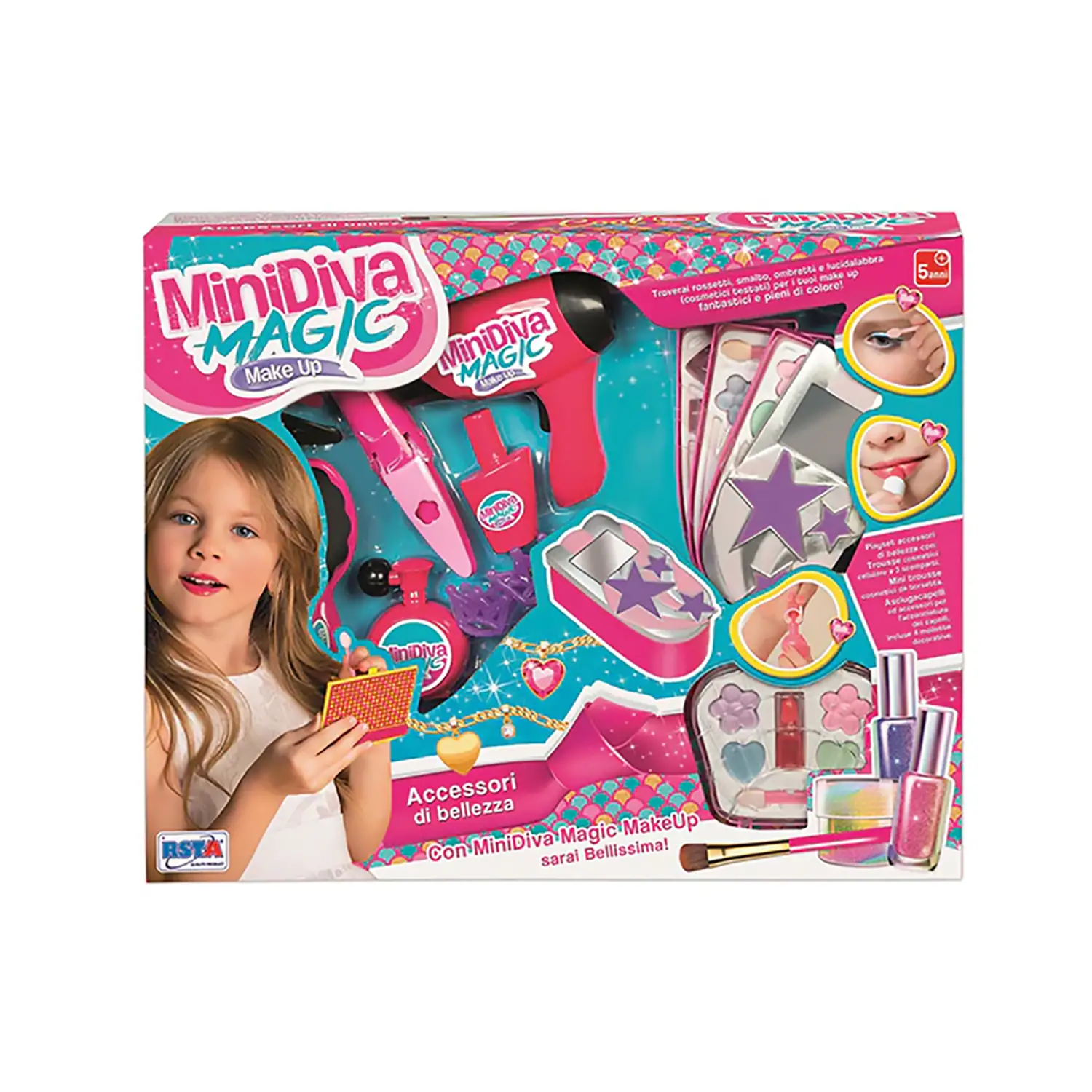 Set Minidiva Cosmetici Cellulare + Phon - bellezza e accessori