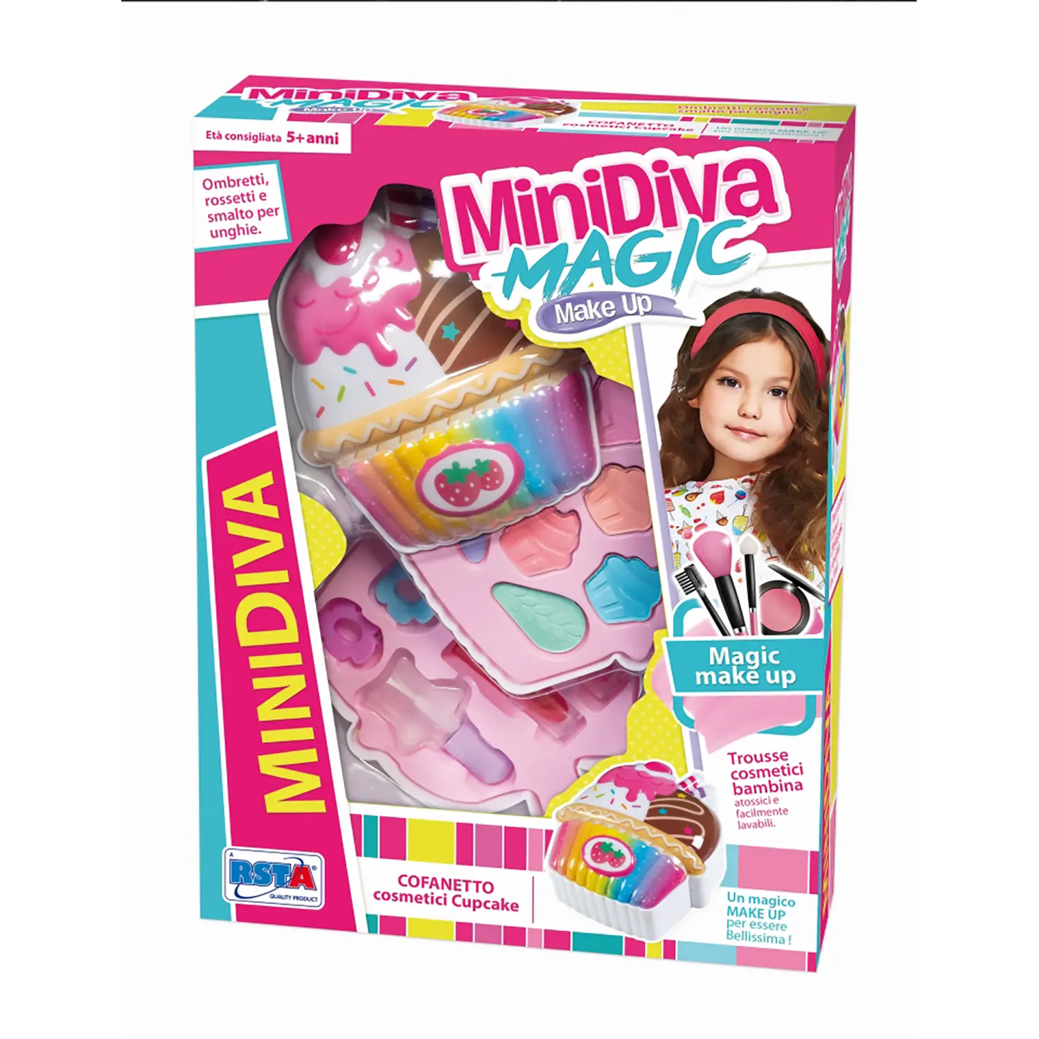 Minidiva Cosmetici Mini Cake Trousse 2 Livelli - bellezza e accessori