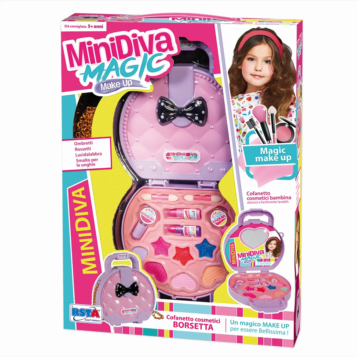 Minidiva Cosmetici Trousse Borsetta - bellezza e accessori