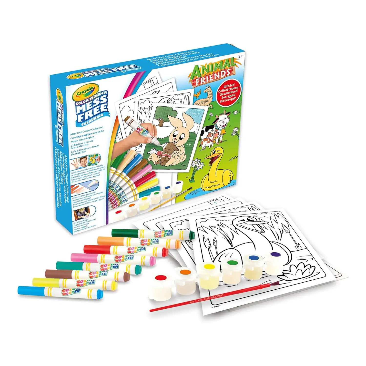 Set Collezione Color Wonder - Amici Dellafattoria - Manuali per attività creative