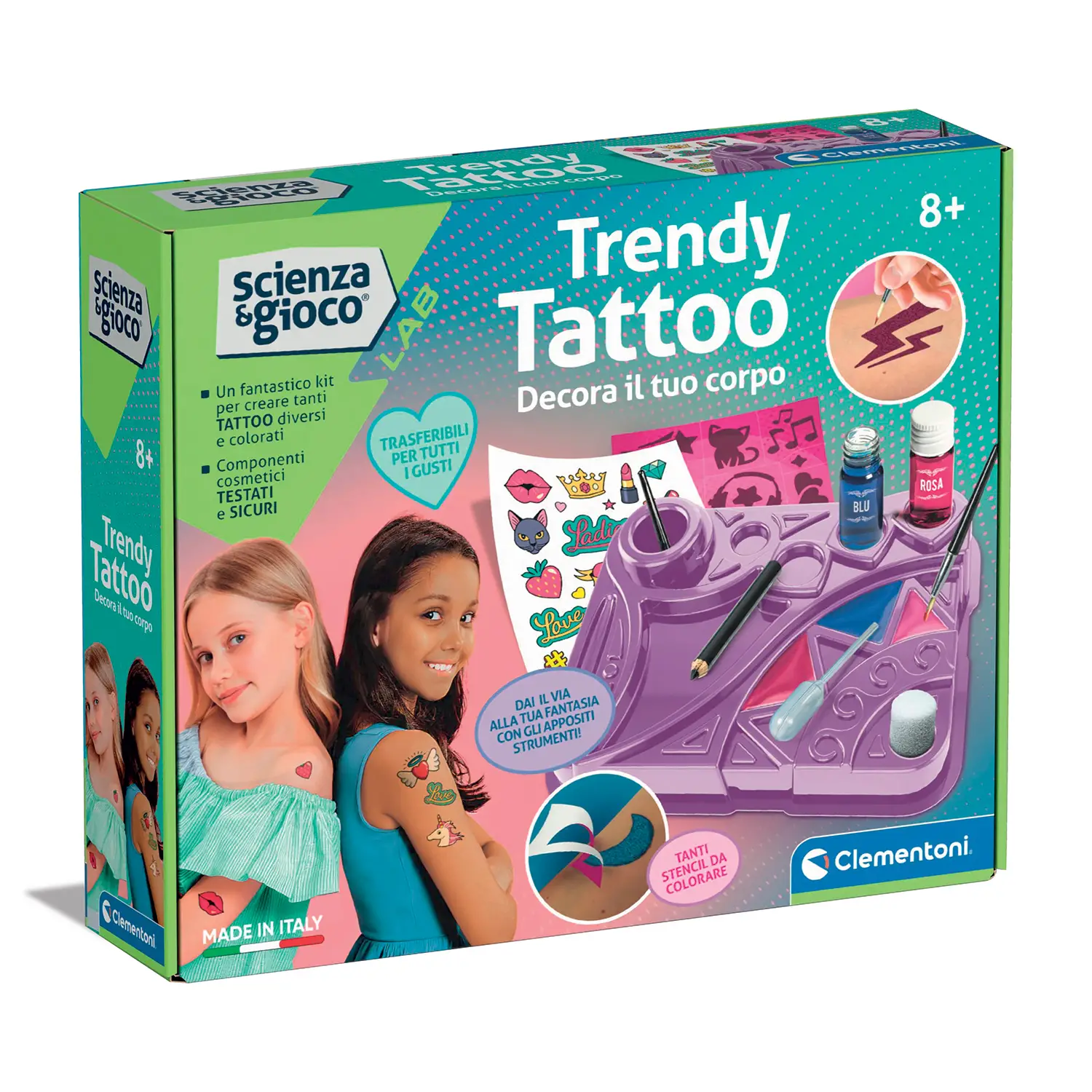 Scienza & Gioco Trendy Tattoo - giochi scientifici