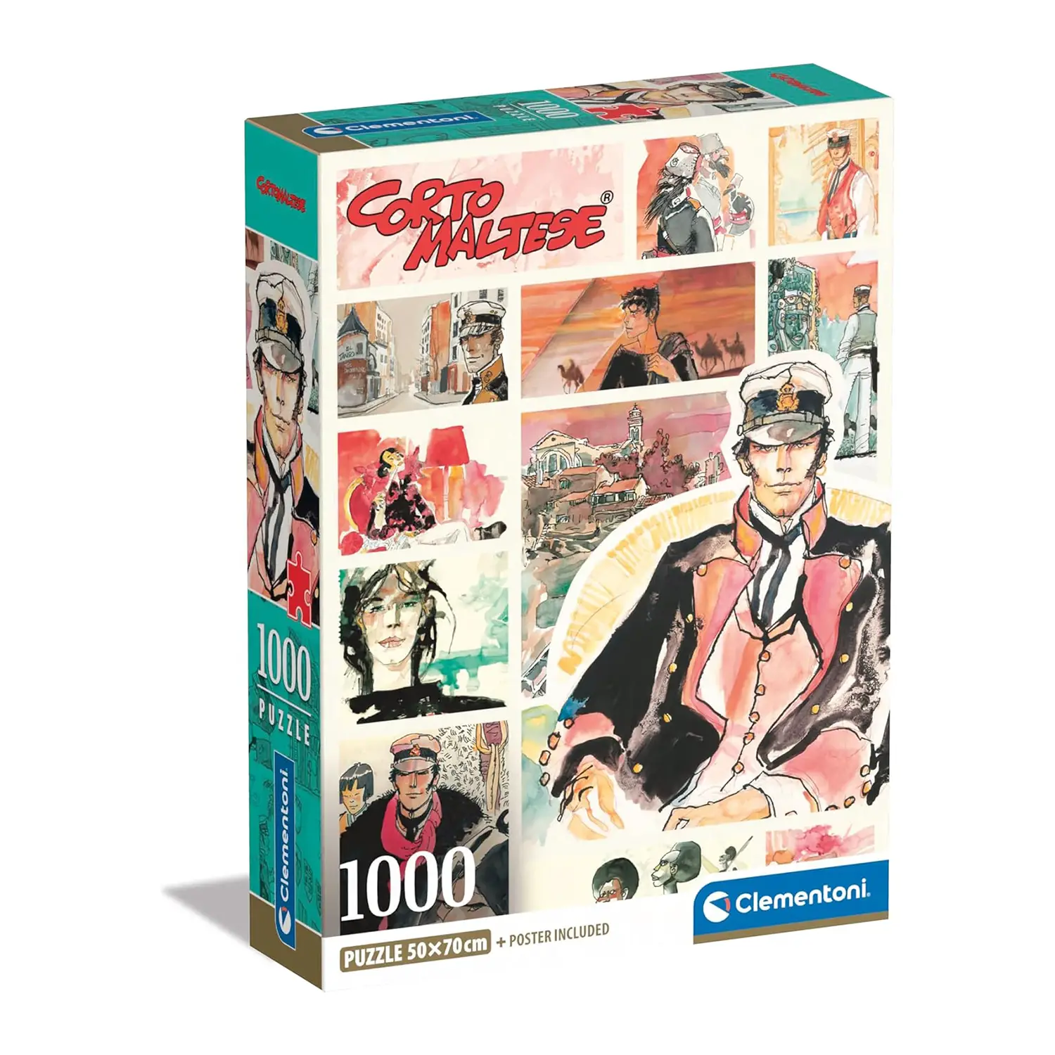 Puzzle 1000 Pezzi HQC Corto Maltese Compact - puzzle adulti