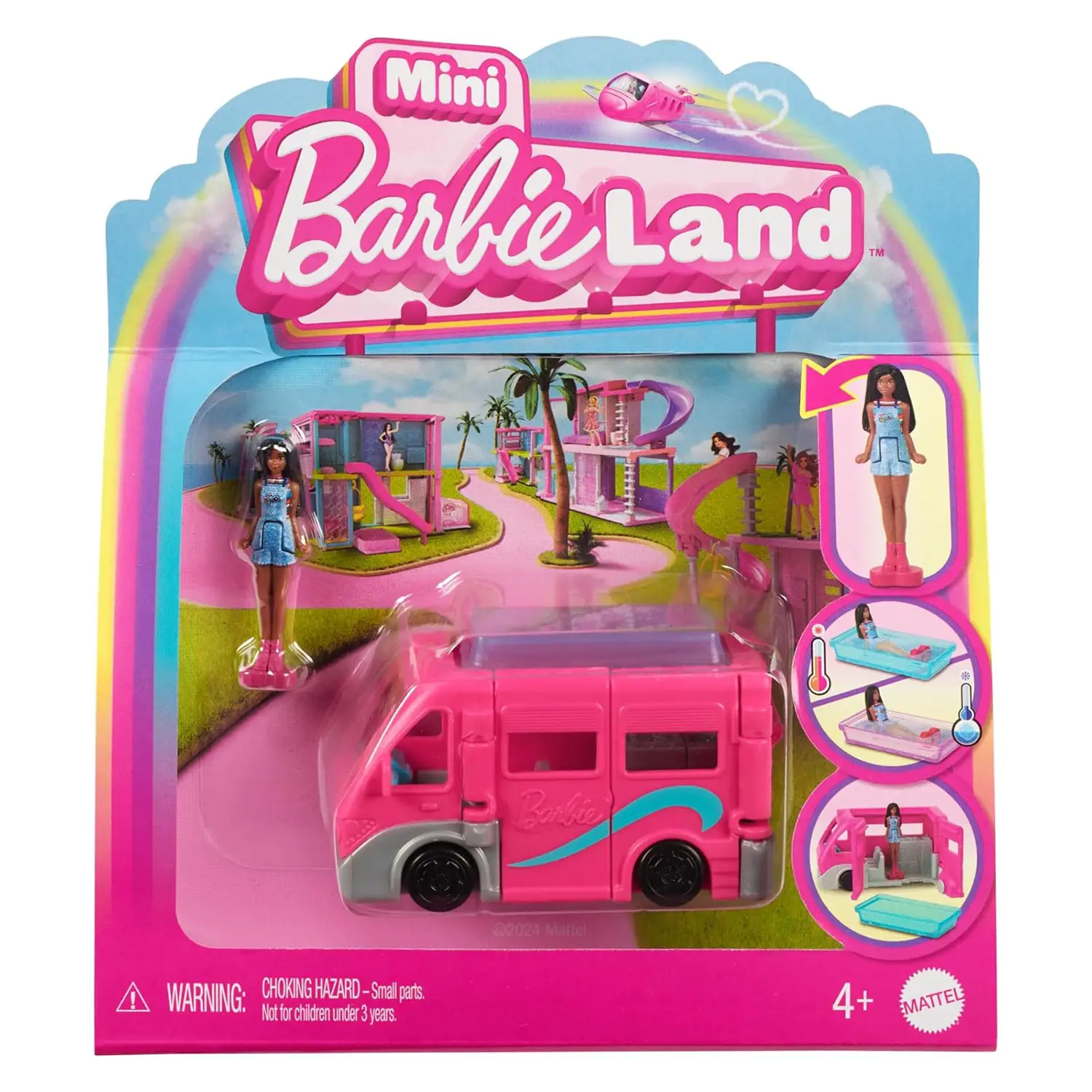 Barbie Mini BarbieLand Camper - collezionabili bambina