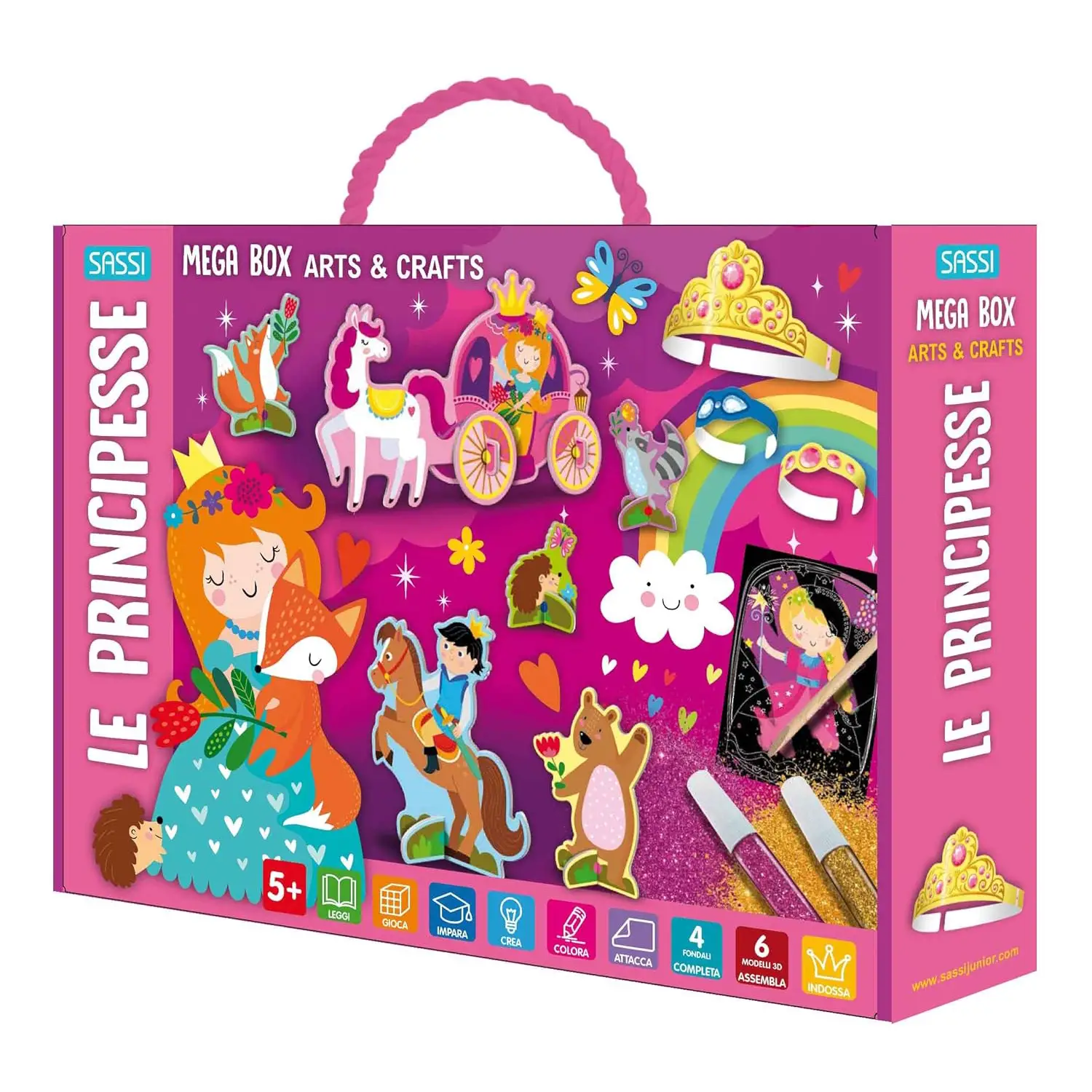 Le Principesse - Mega Box Arts & Crafts - Prima biblioteca