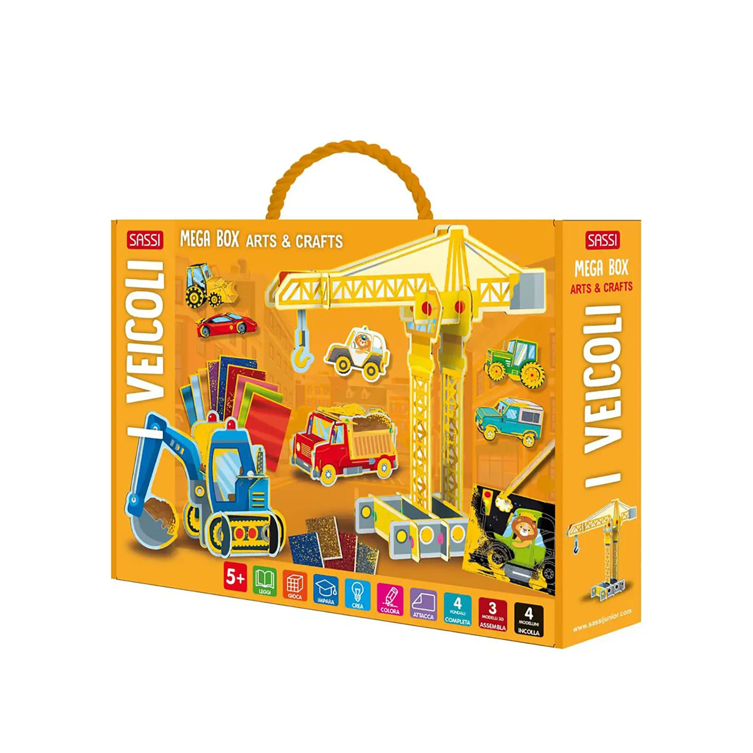 I Veicoli - Mega Box Arts & Crafts - Prima biblioteca