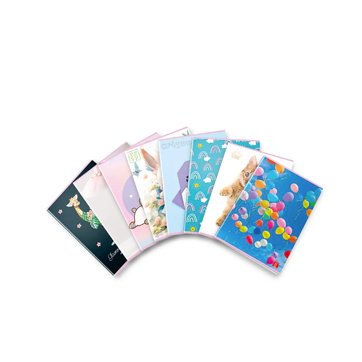 Quaderno Maxi per Bambini Fantasie Assortite: 80 g, Rigatura 10 mm per Prima e Seconda Elementare - Cancelleria varia