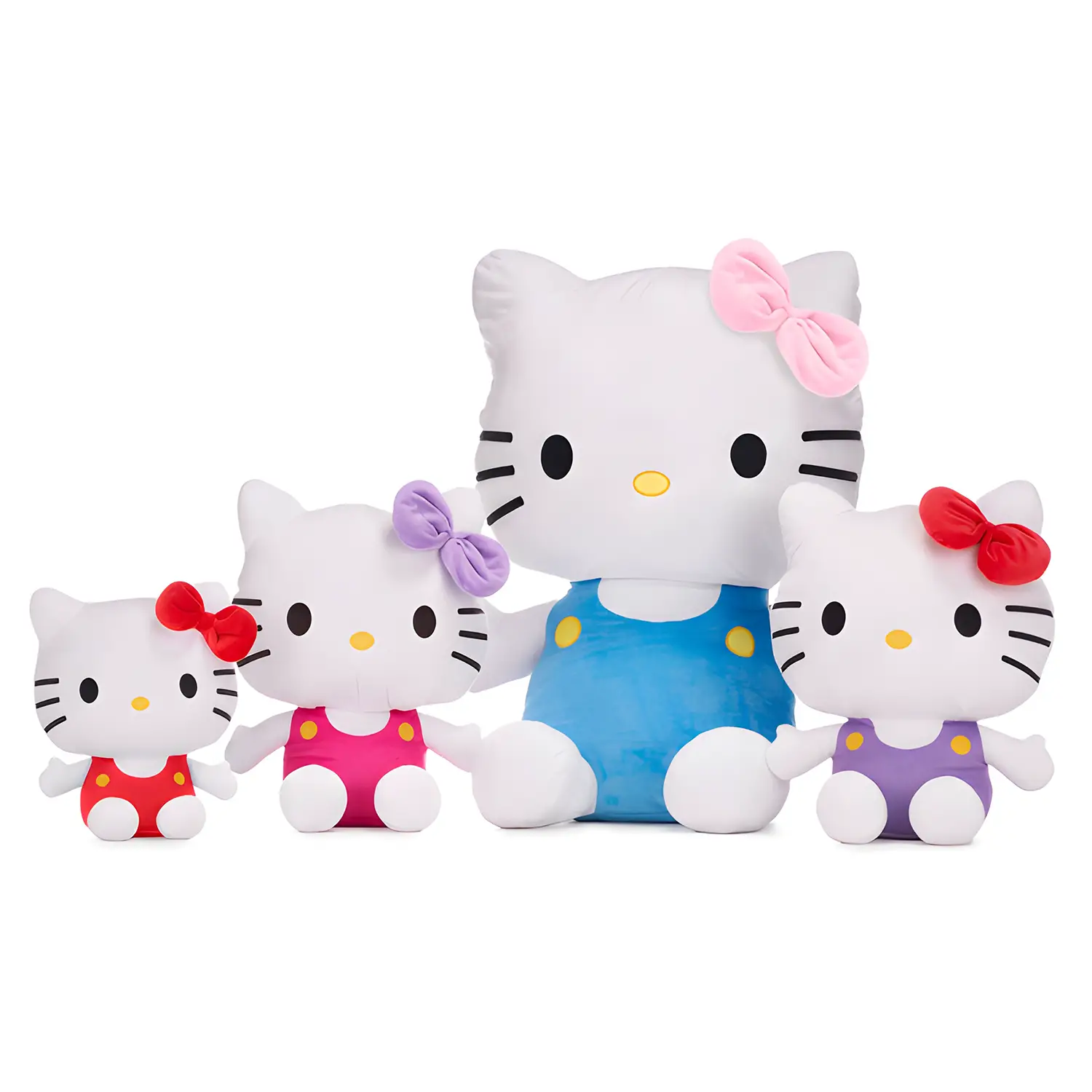 Peluche Hello Kitty 47cm - 4 Varianti Assortite - peluches 0/36 mesi