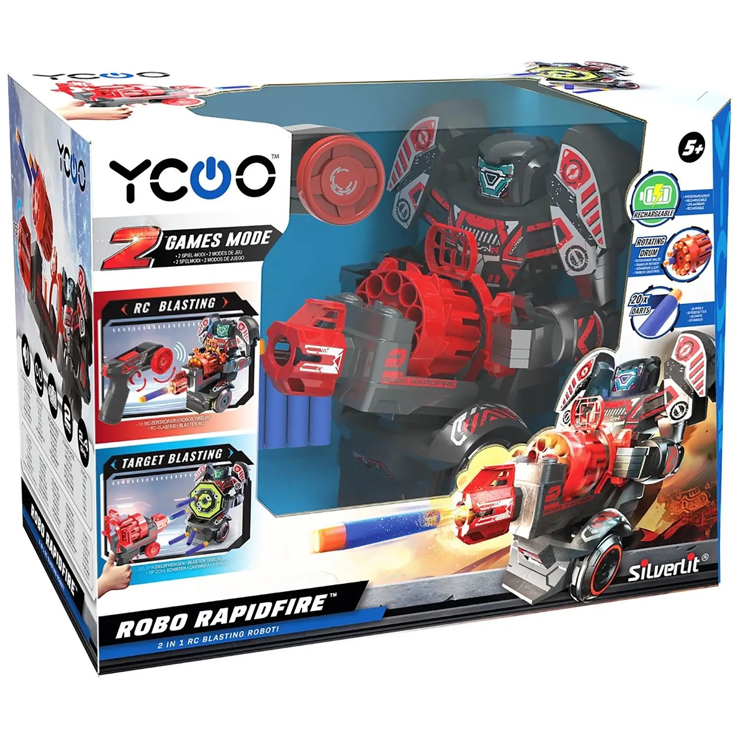 Robot Ycoo Robo Rapid Fire - action figures ed accessori