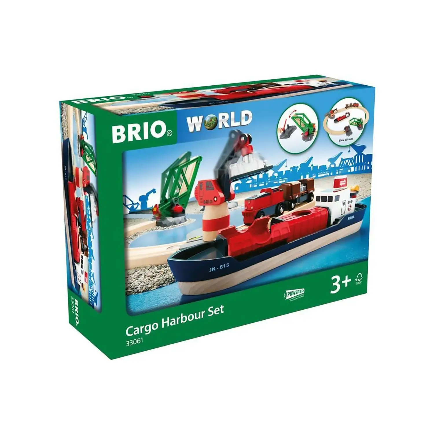 Brio Set Servizio Ferroviario Portuale - Costruzioni in legno