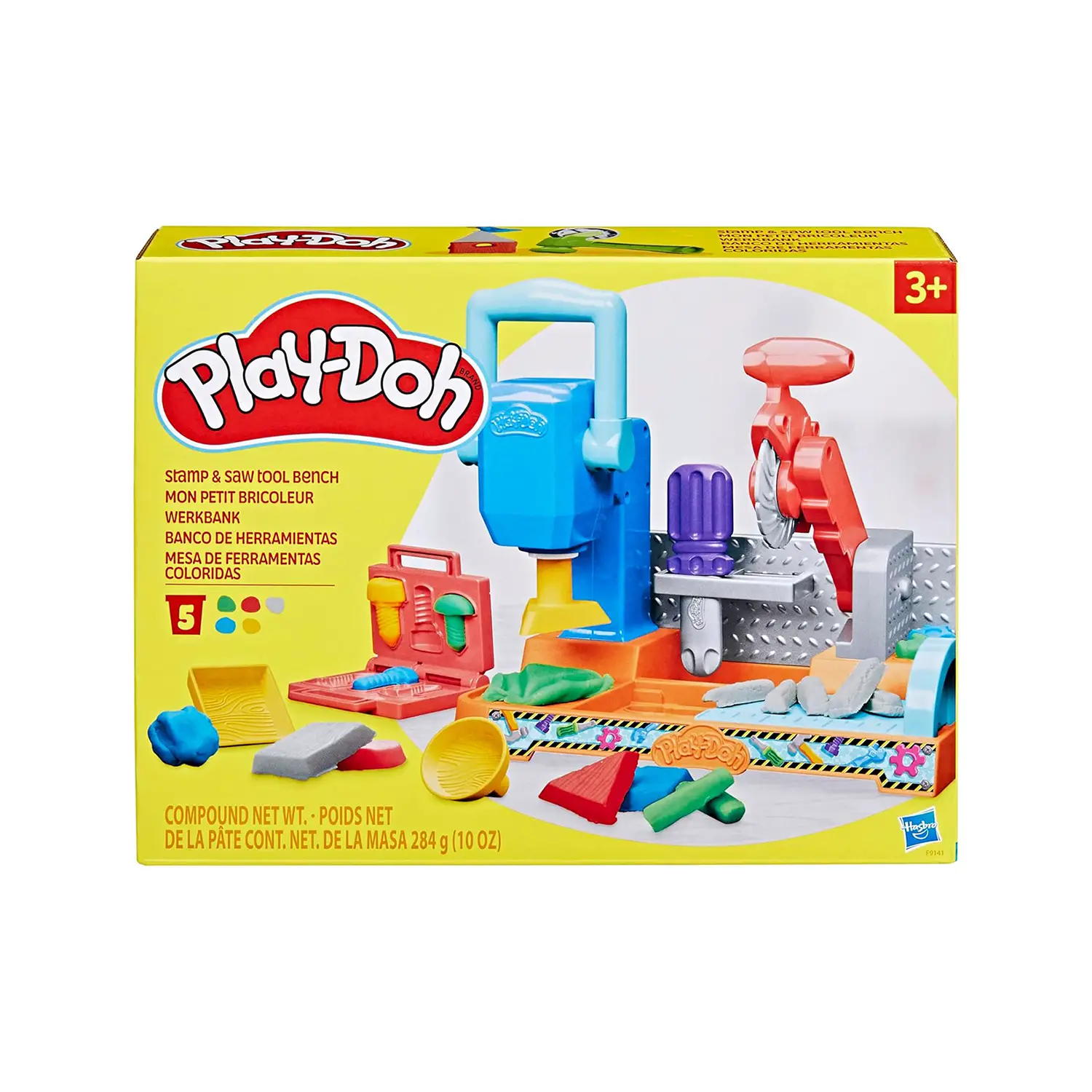 Playdoh Banco degli Attrezzi, La Falegnameria - action figures ed accessori