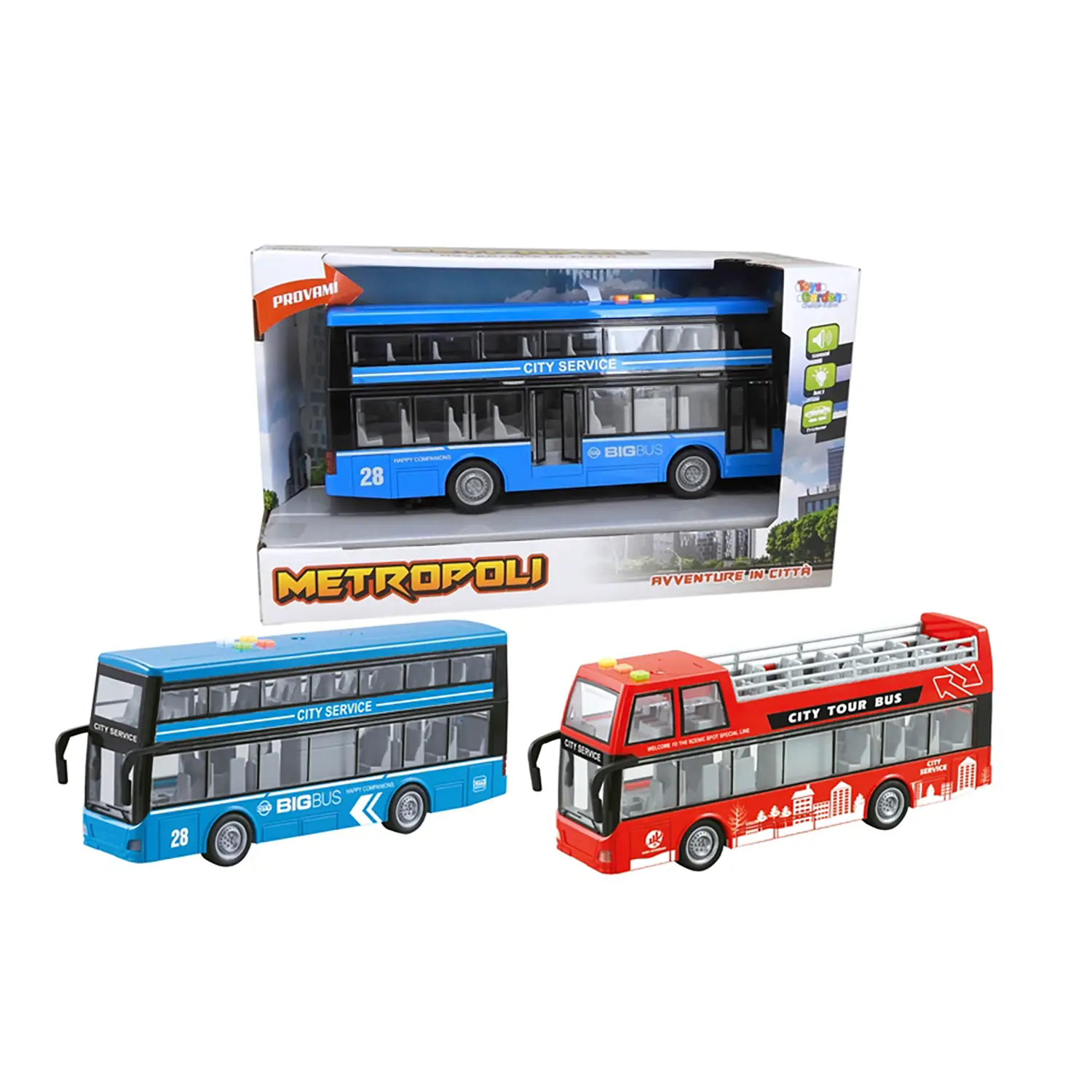 Metropoli Bus Turistico - modellini