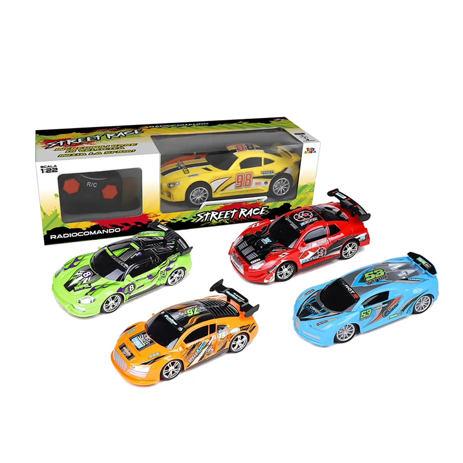 Auto Radiocomandata Street Race - radiocomandi