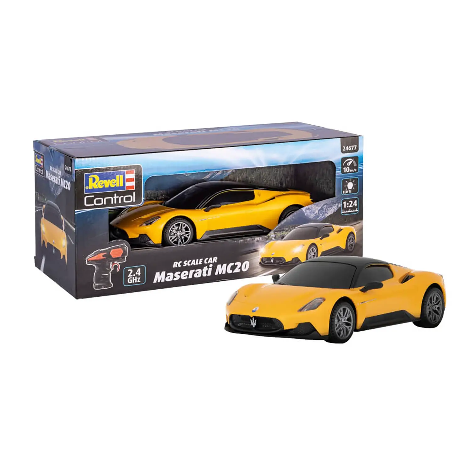 Auto Radiocomandata Scala 1:24 Maserati MC20 Revell - radiocomandi