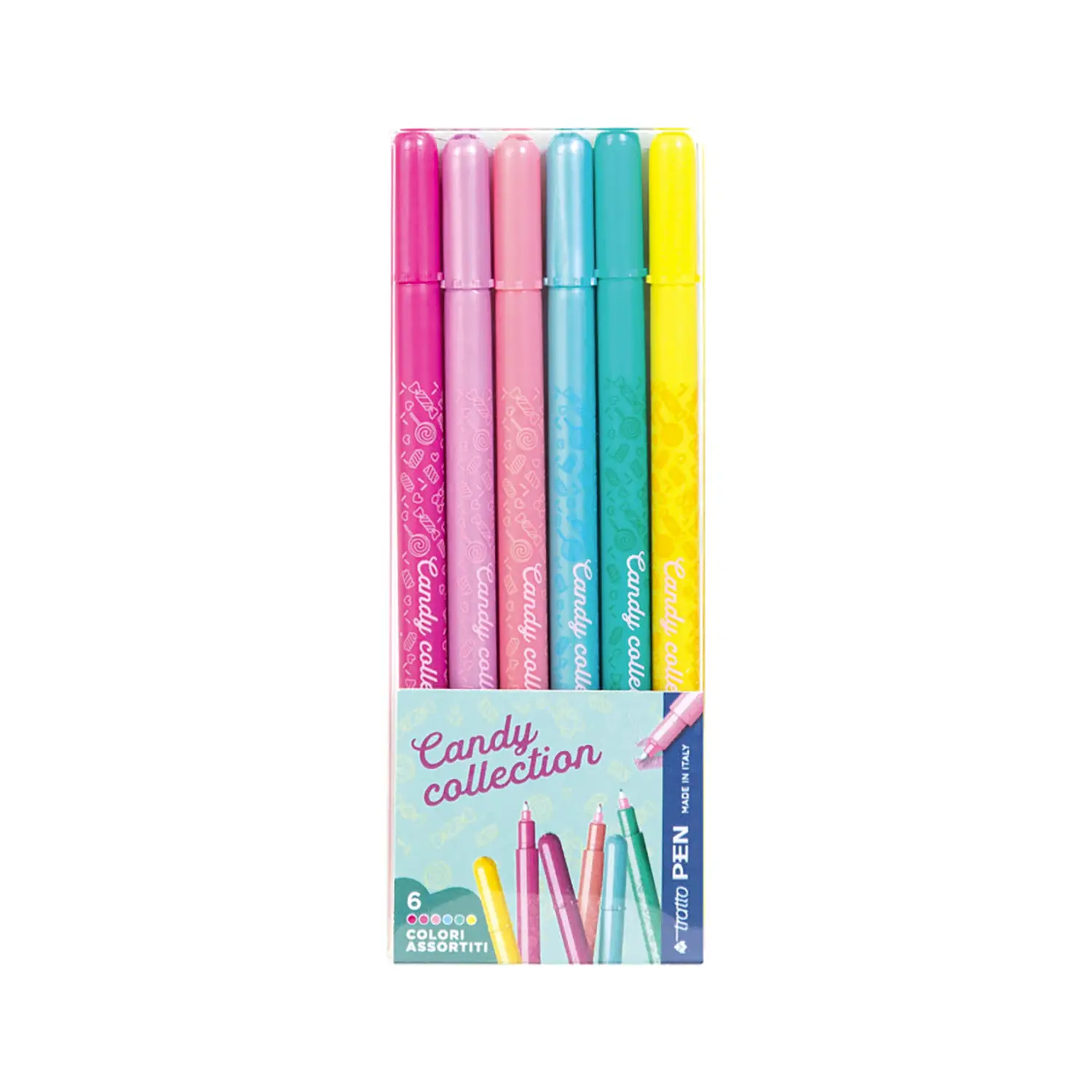 Astuccio Tratto Pen Candy Collection - penne pennarelli ufficio