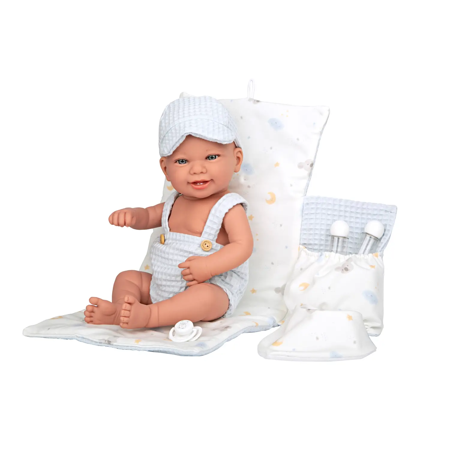 Arias Bambolotto Diego 42cm Con Fasciatoio - Bambole e accessori