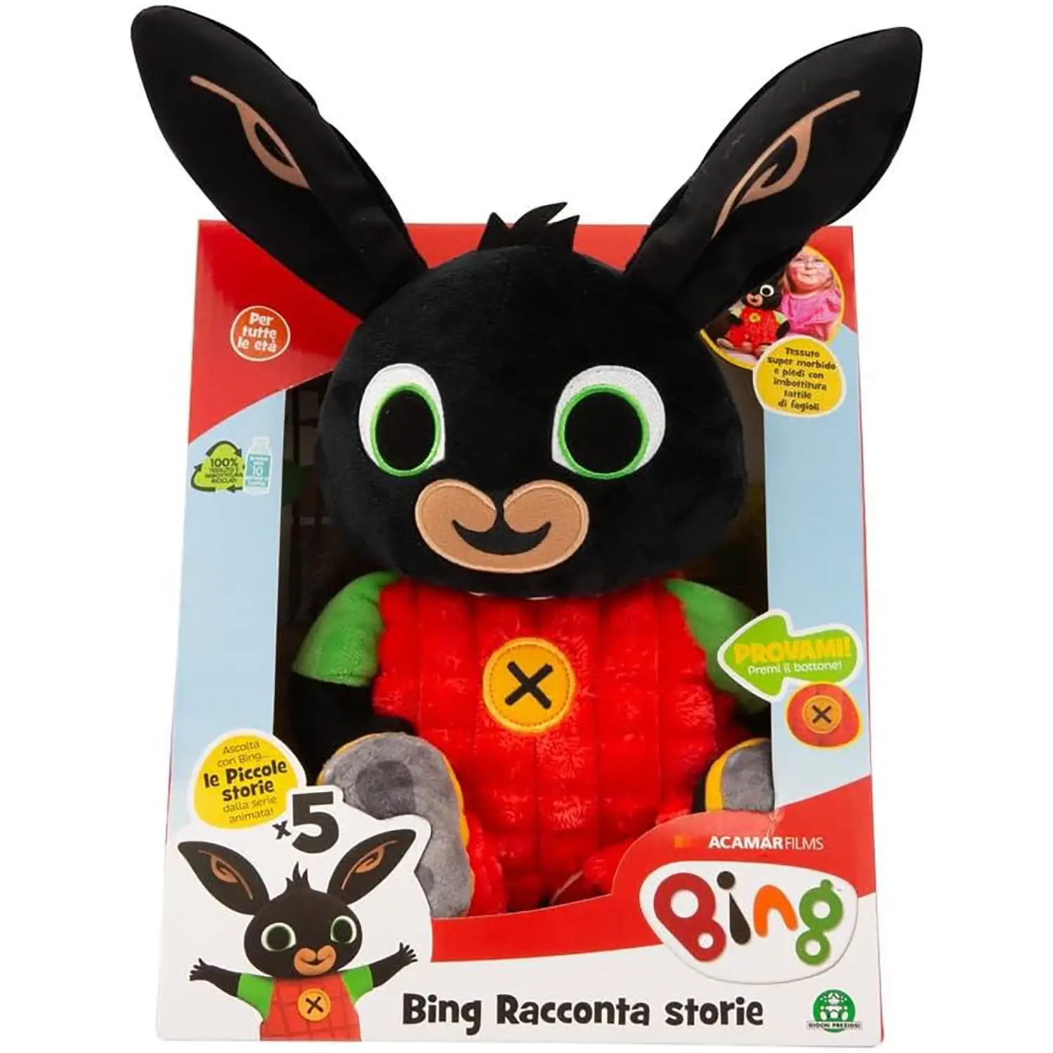 Bing Raccontastorie - peluches 0/36 mesi