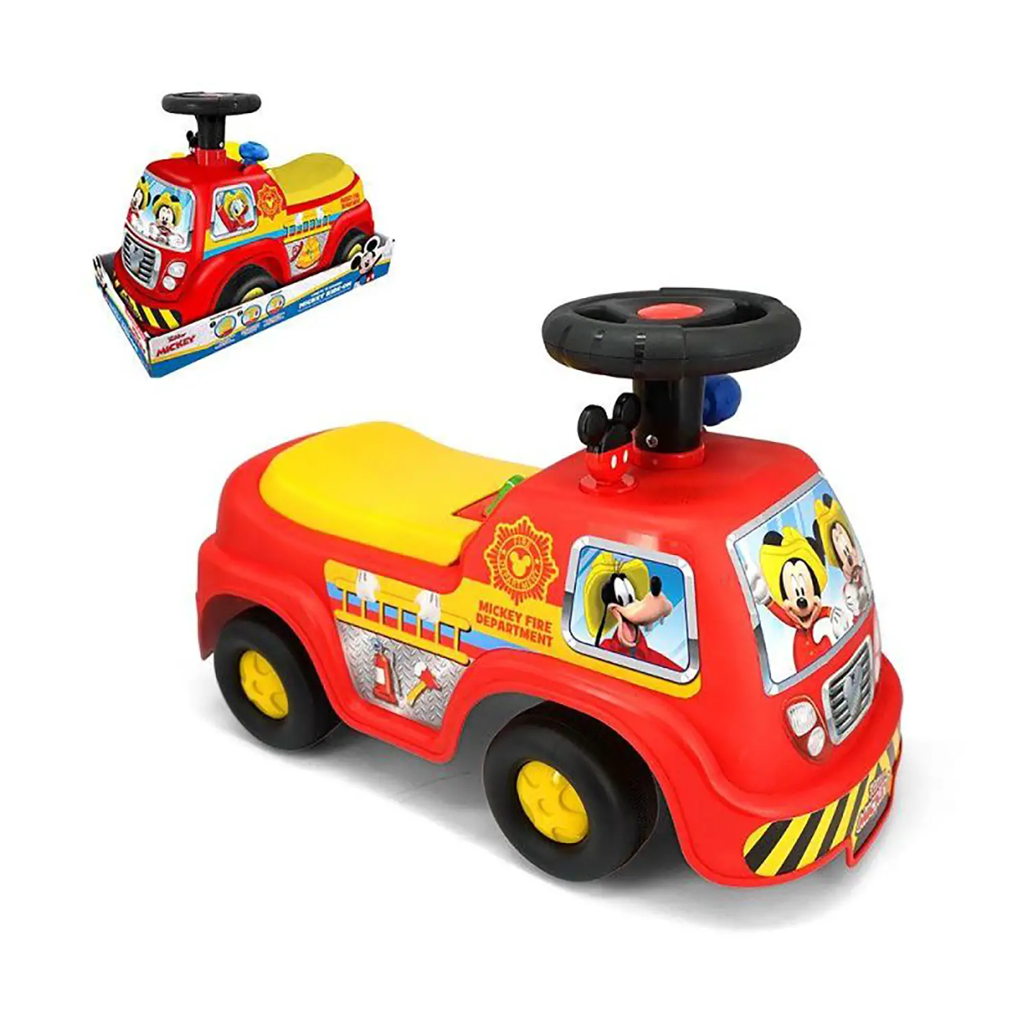 Primi Passi Ride-on Mickey Fire Truck - Primi movimenti