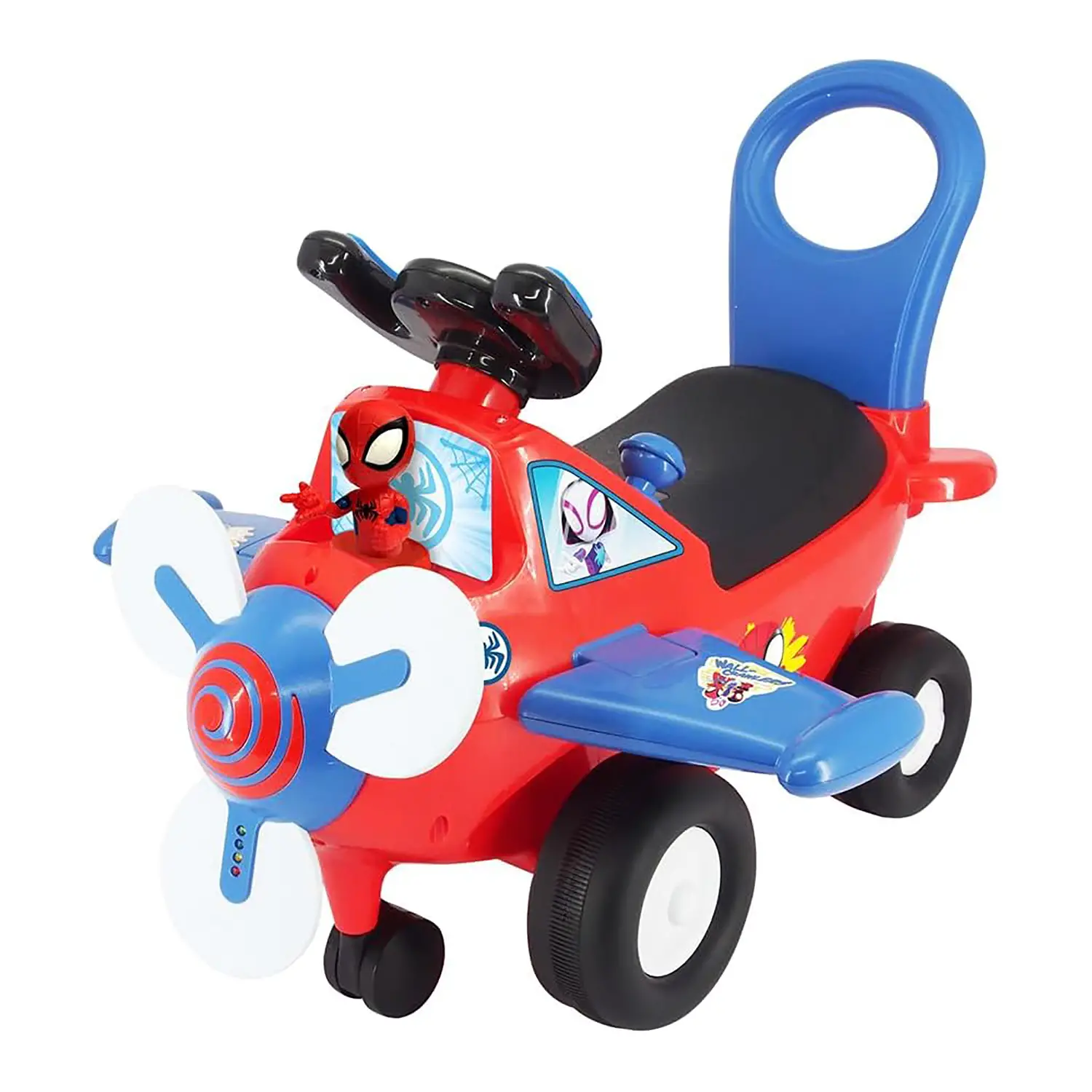 Primi Passi Ride-on Spidey Aeroplano - Primi movimenti