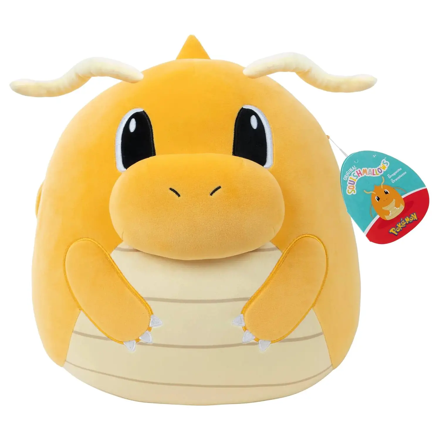 Squishmallows Pokemon Peluche 35 Cm: Dragonite - peluches 0/36 mesi