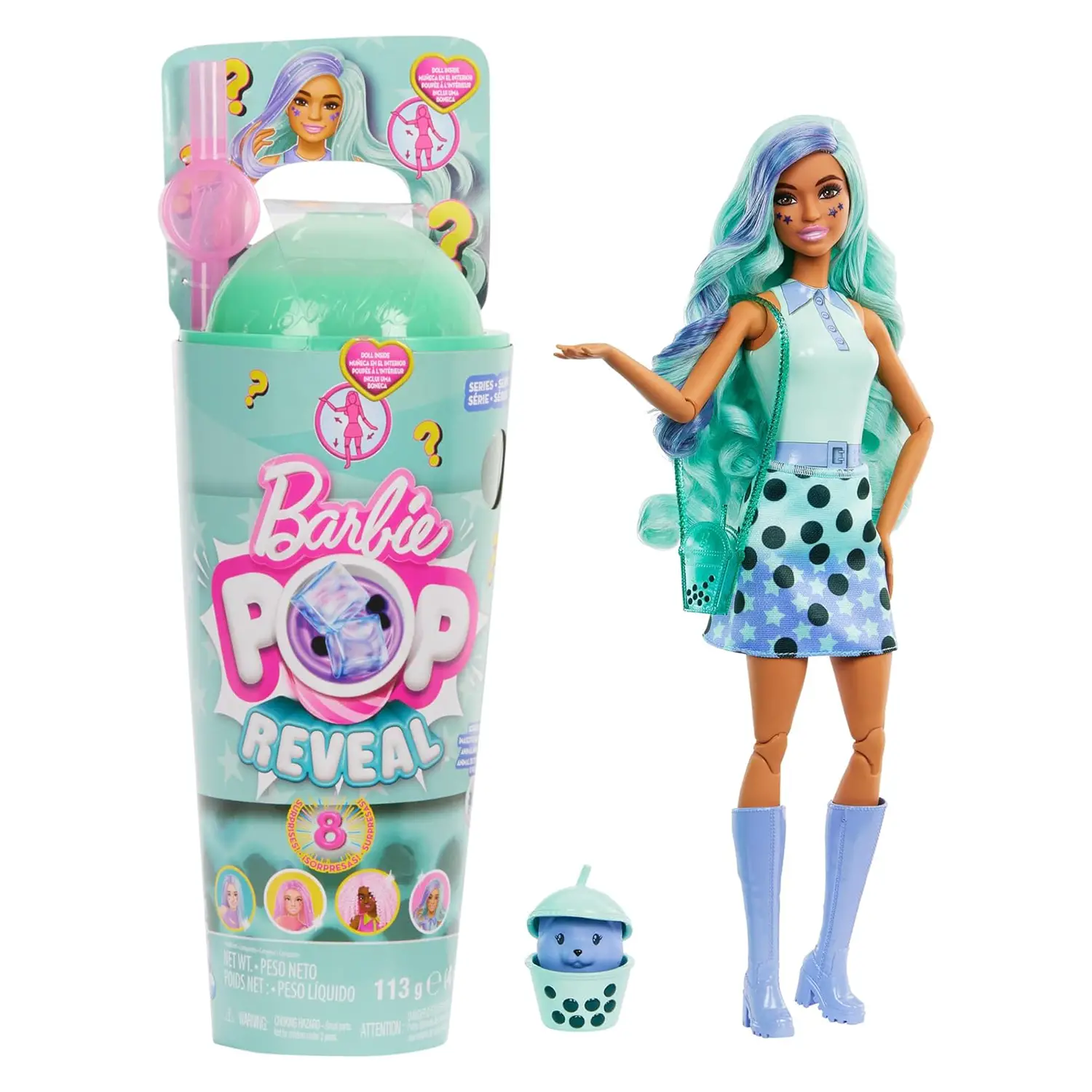 Barbie Pop Reveal Bubble HTJ21 - collezionabili bambina