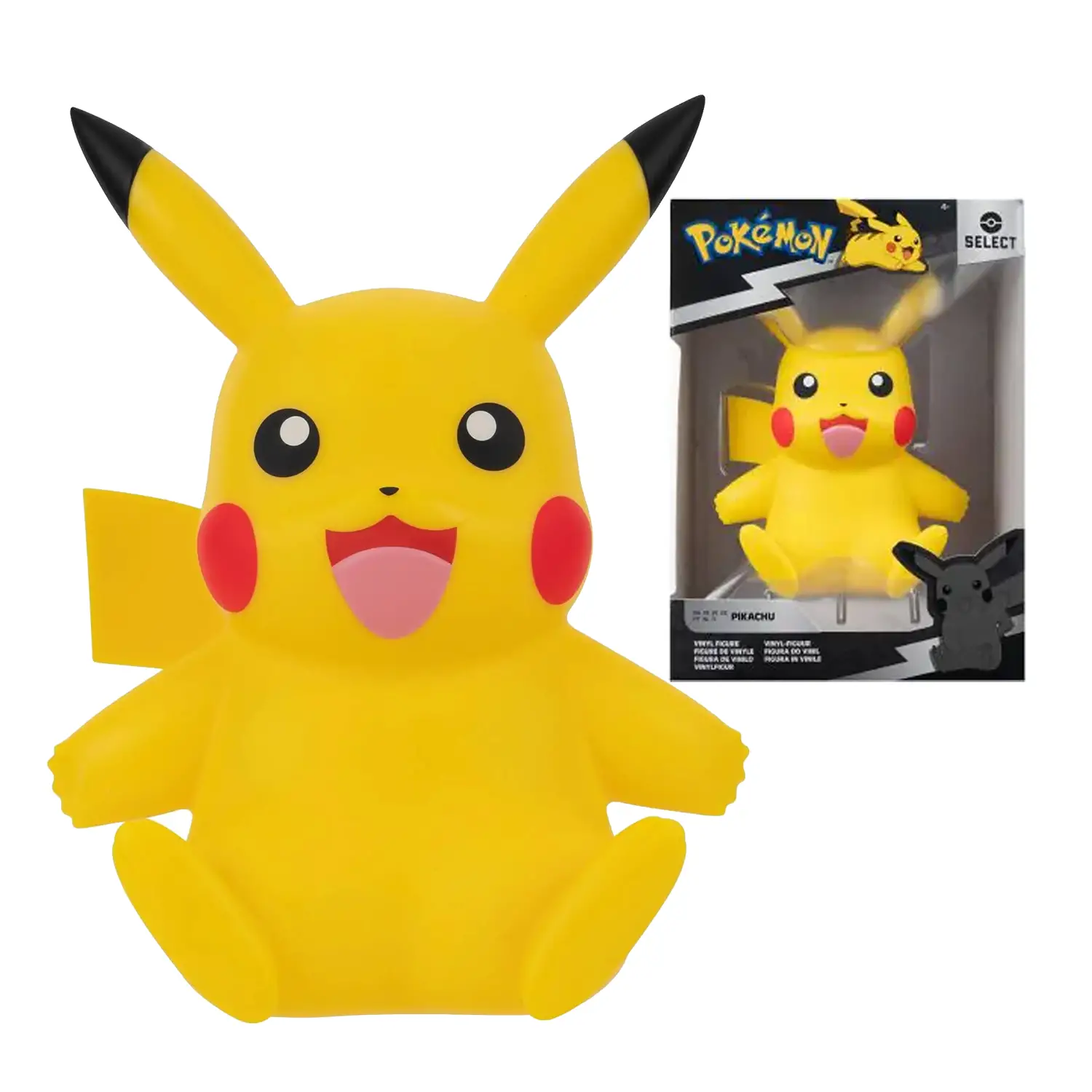 Pokemon Select Statuetta in Vinile Deluxe Pikachu 25 Cm - action figures ed accessori
