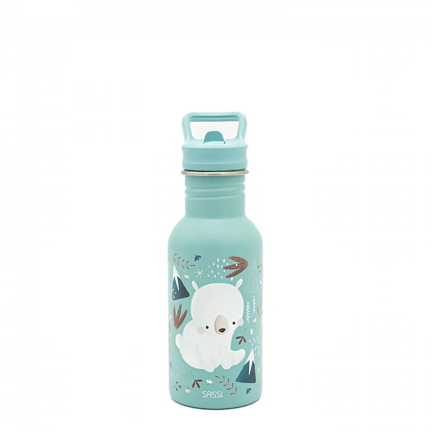 Borraccia In Acciaio Inox Da 500 Ml - Orso Munchy - valige e borse da viaggio